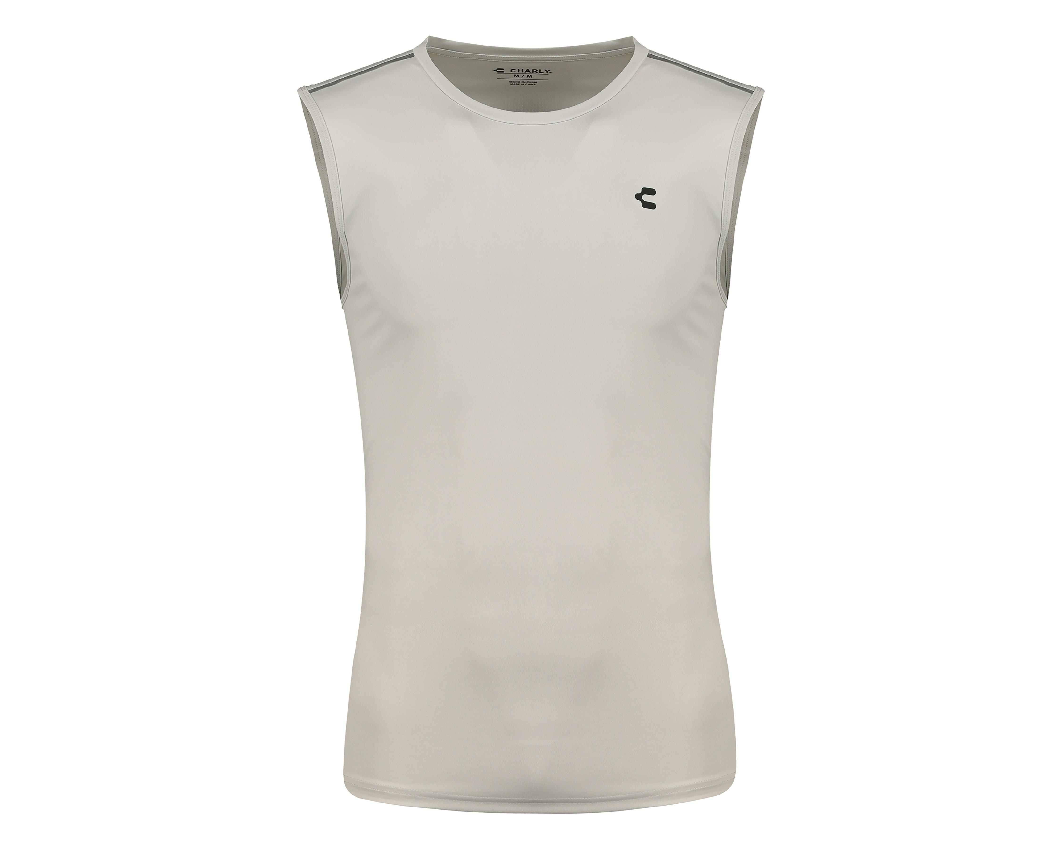 Foto 2 pulgar | Playera sin Mangas de Entrenamiento Charly Tank para Hombre