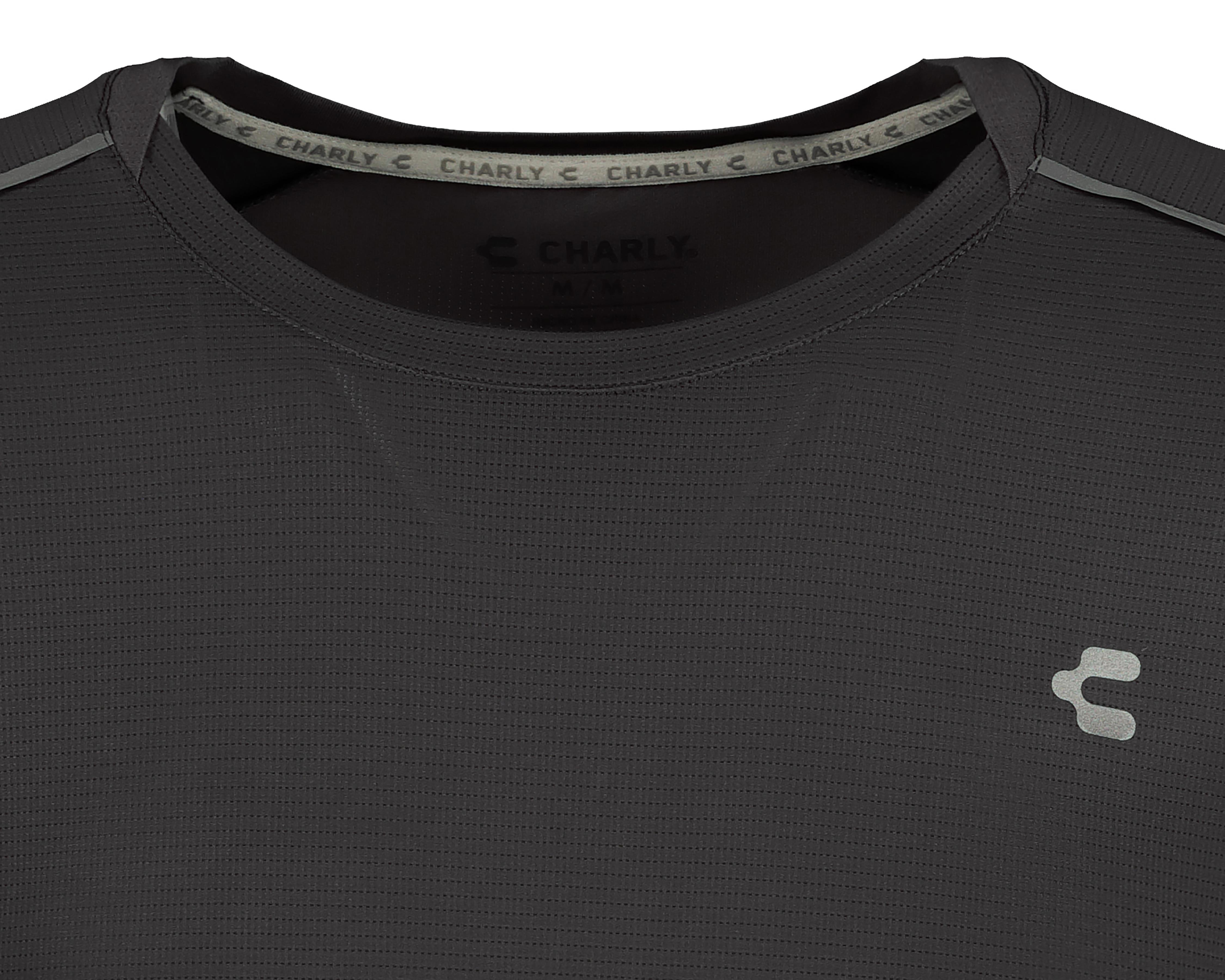 Foto 3 | Playera de Entrenamiento Charly Dry Factor para Hombre
