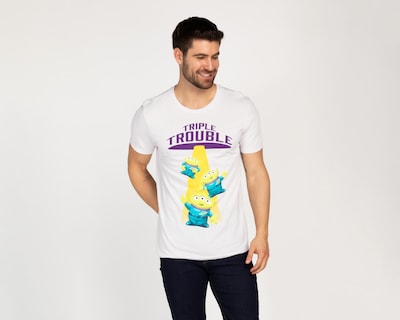 Foto 1 | Playera Disney Toy Story Cuello Redondo para Hombre