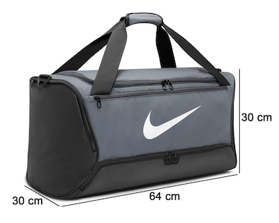 Foto 10 | Maleta de Entrenamiento Nike Brasilia Gris