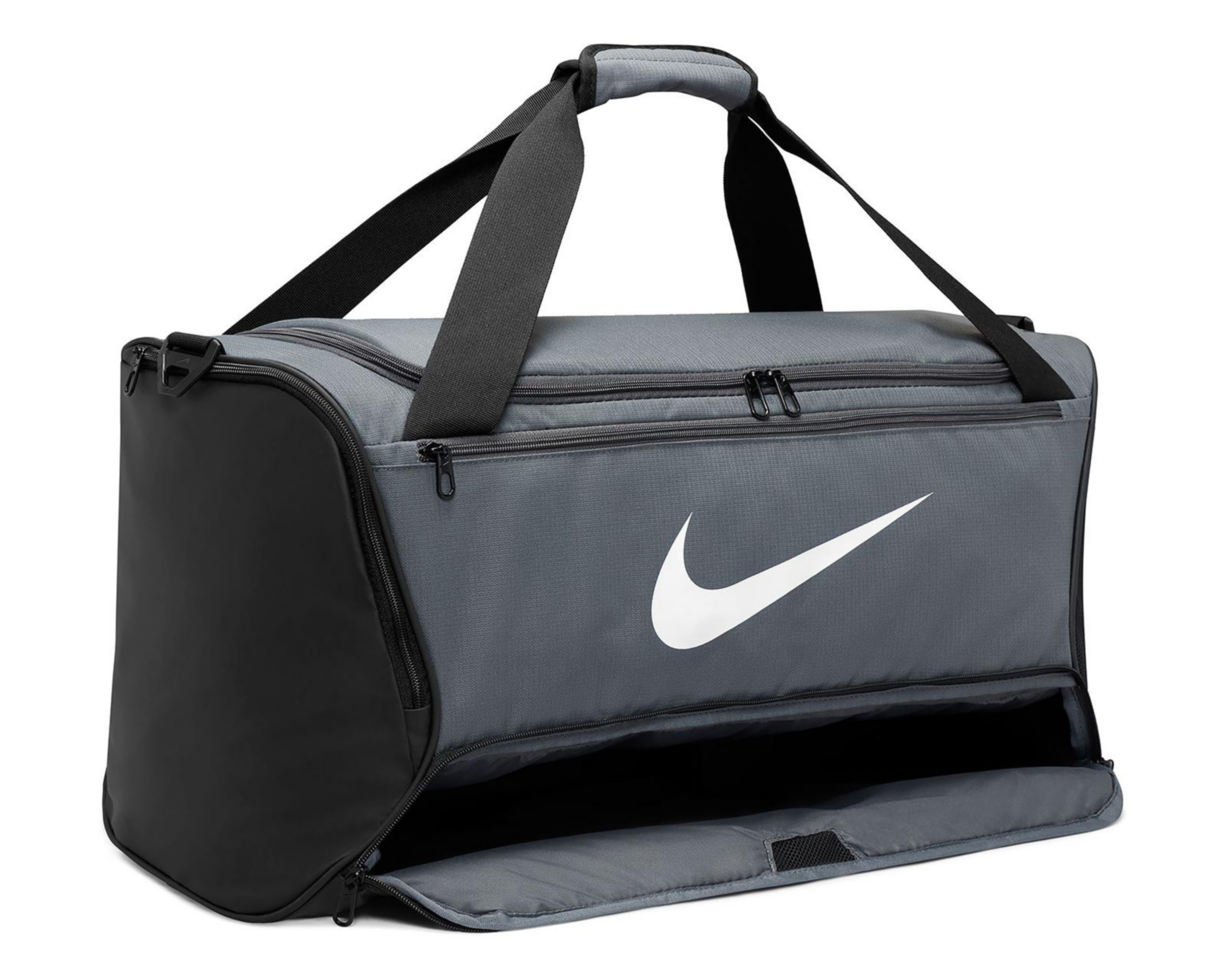 Foto 5 pulgar | Maleta de Entrenamiento Nike Brasilia Gris