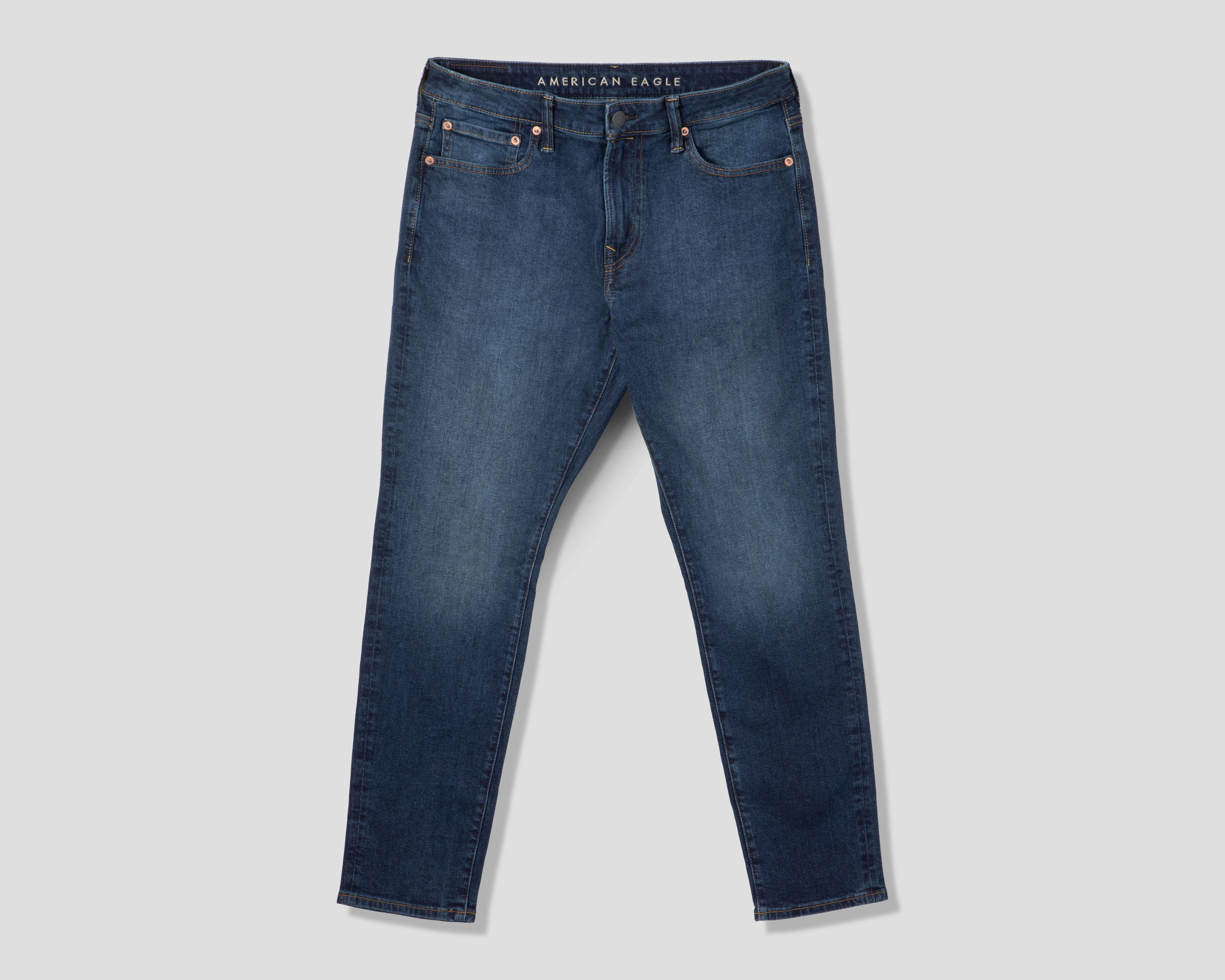 Foto 2 pulgar | Jeans American Eagle Dark Clean Athletic Skinny para Hombre