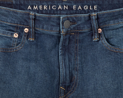 Foto 3 | Jeans American Eagle Dark Clean Athletic Skinny para Hombre