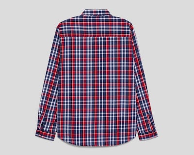Foto 2 | Camisa Casual Oggi Regular Fit a Cuadros