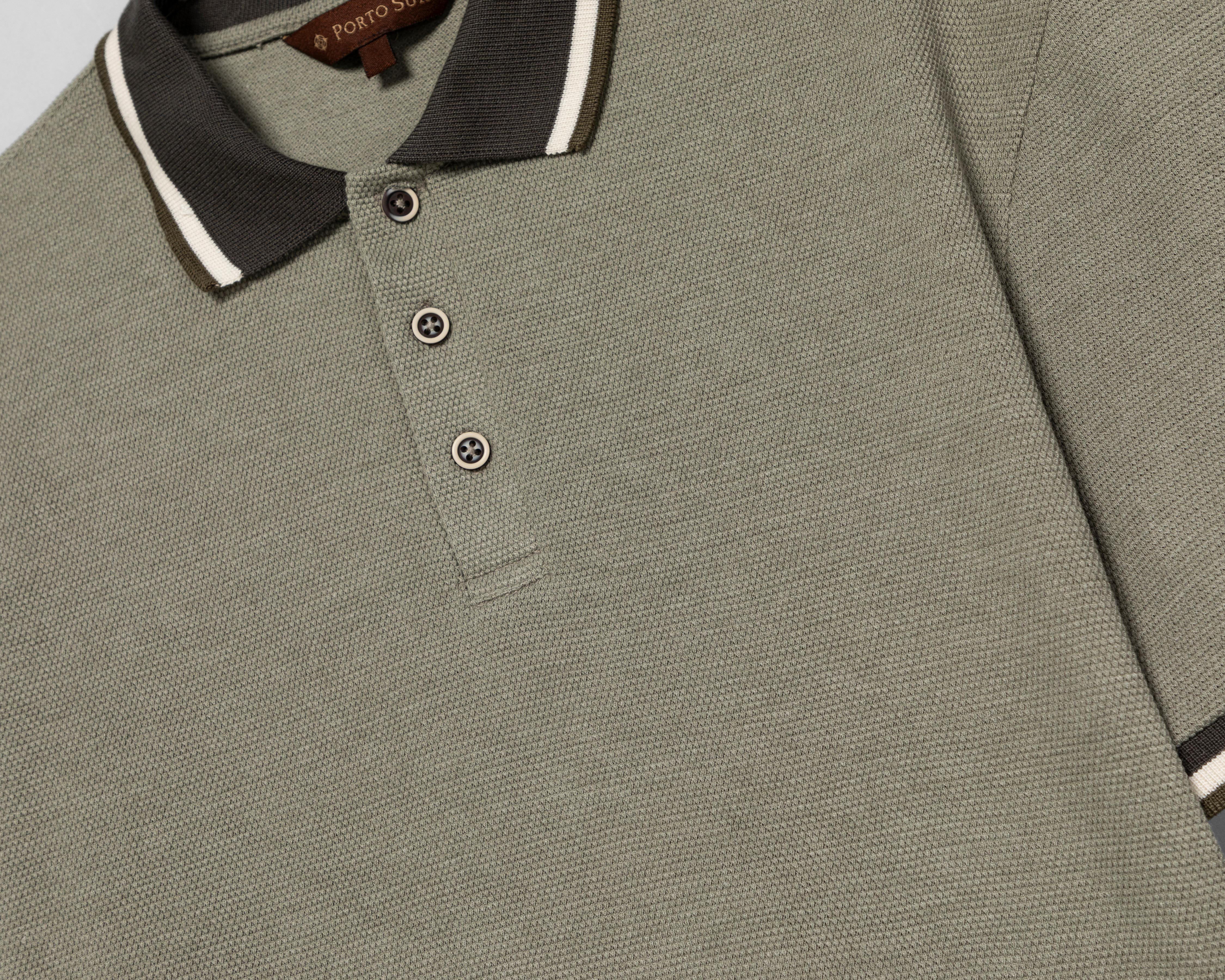 Foto 4 pulgar | Playera Polo Porto Sur para Hombre