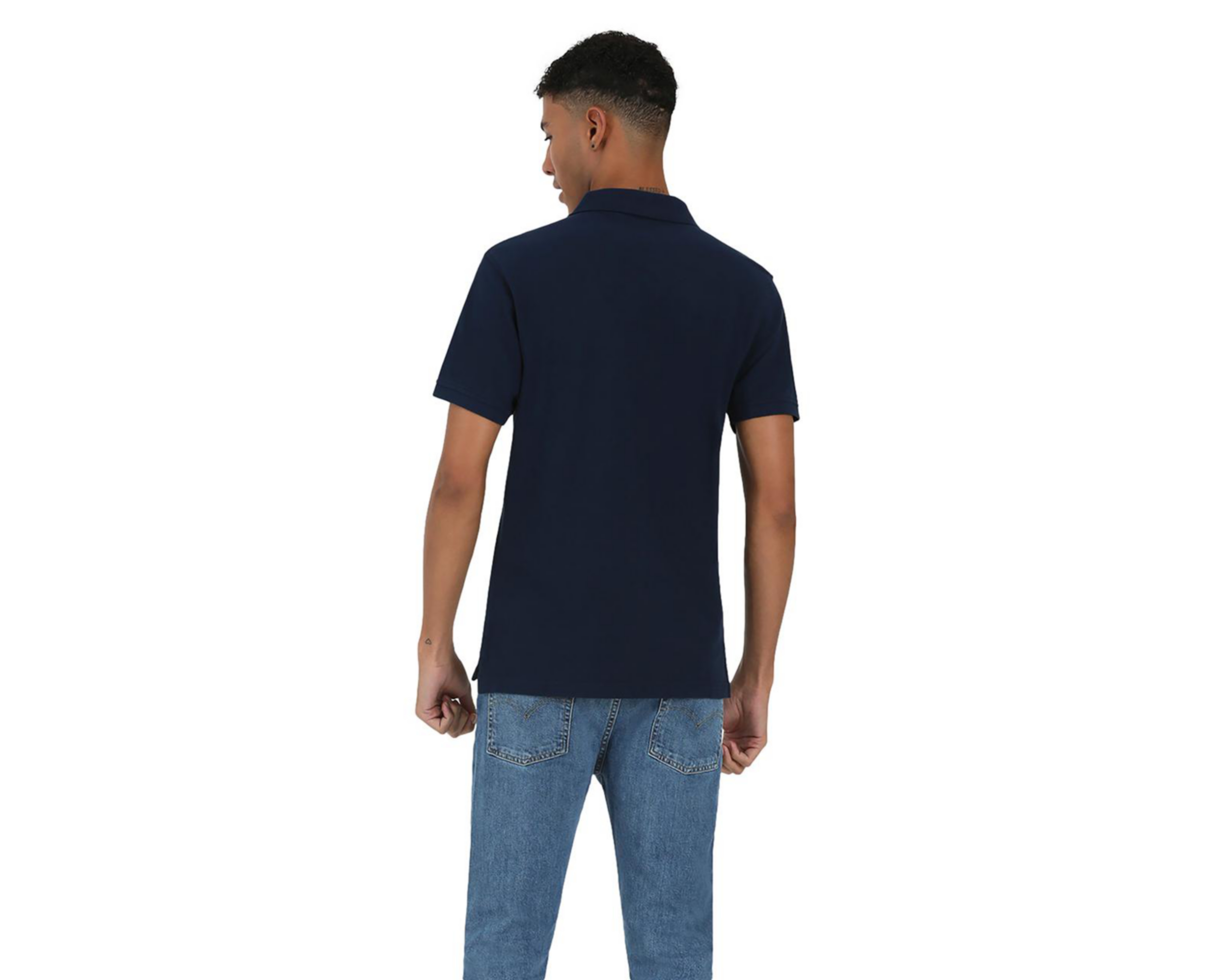 Foto 4 pulgar | Playera Polo Levi's Azul Marino para Hombre