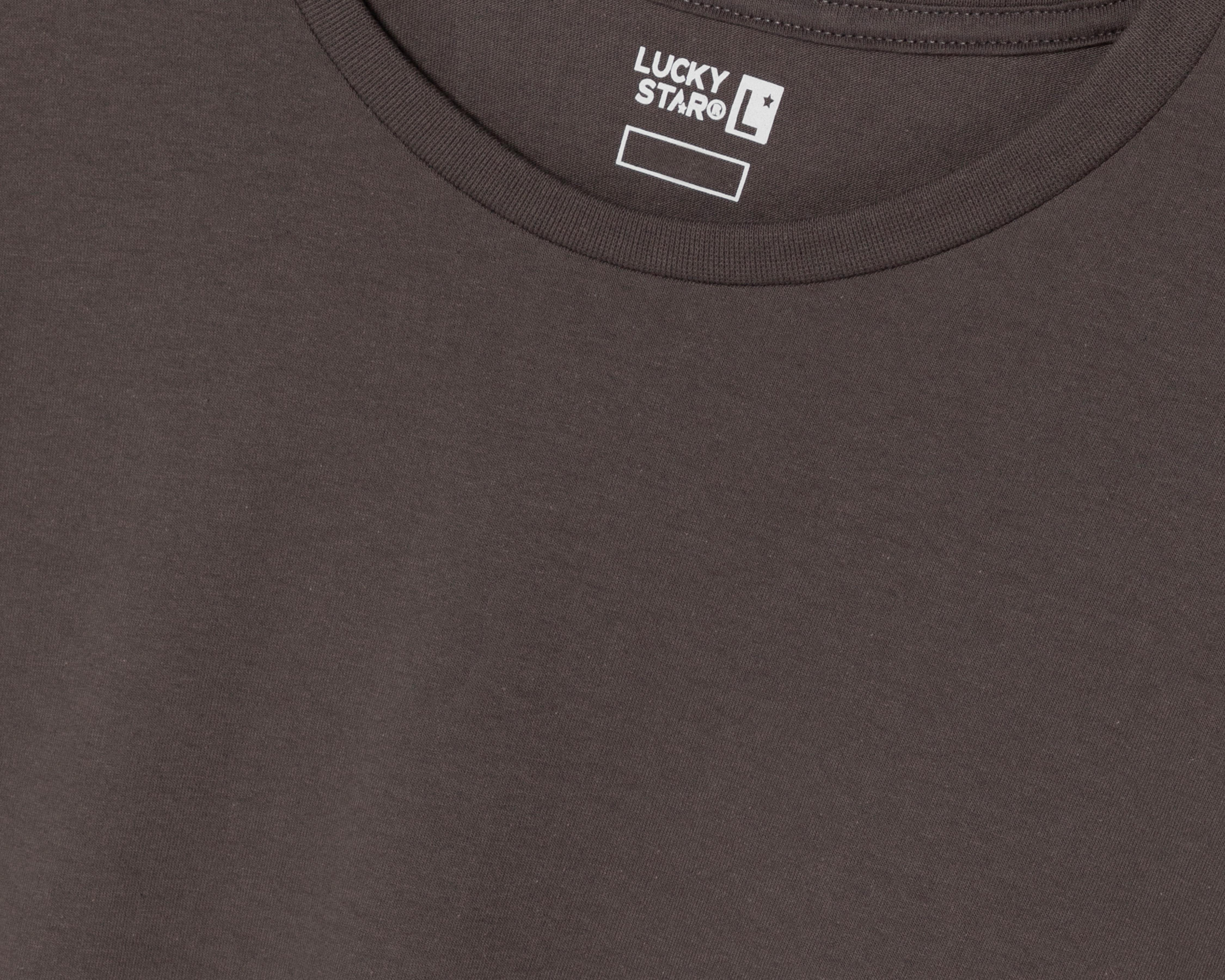 Foto 4 pulgar | Playera Lucky Star Cuello Redondo