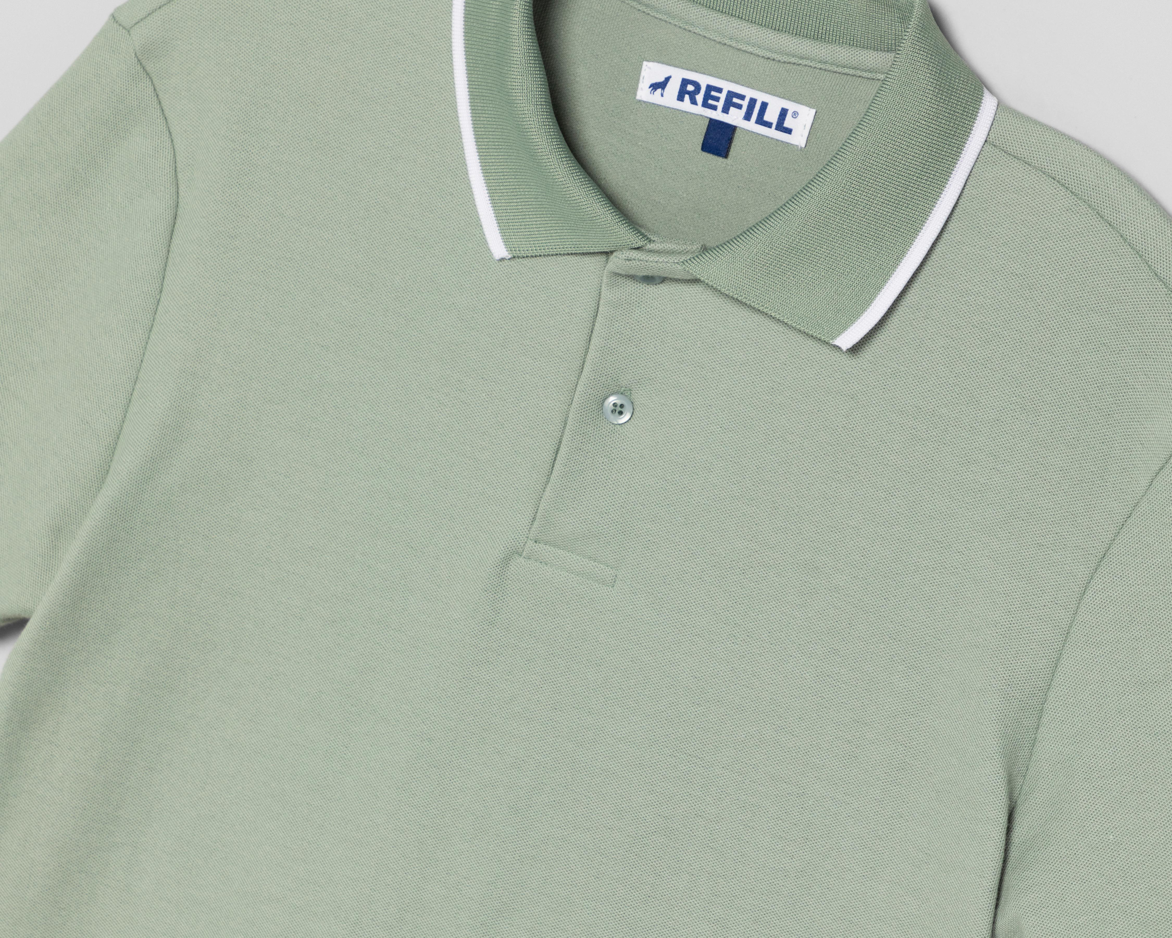 Foto 4 pulgar | Playera Polo Refill para Hombre