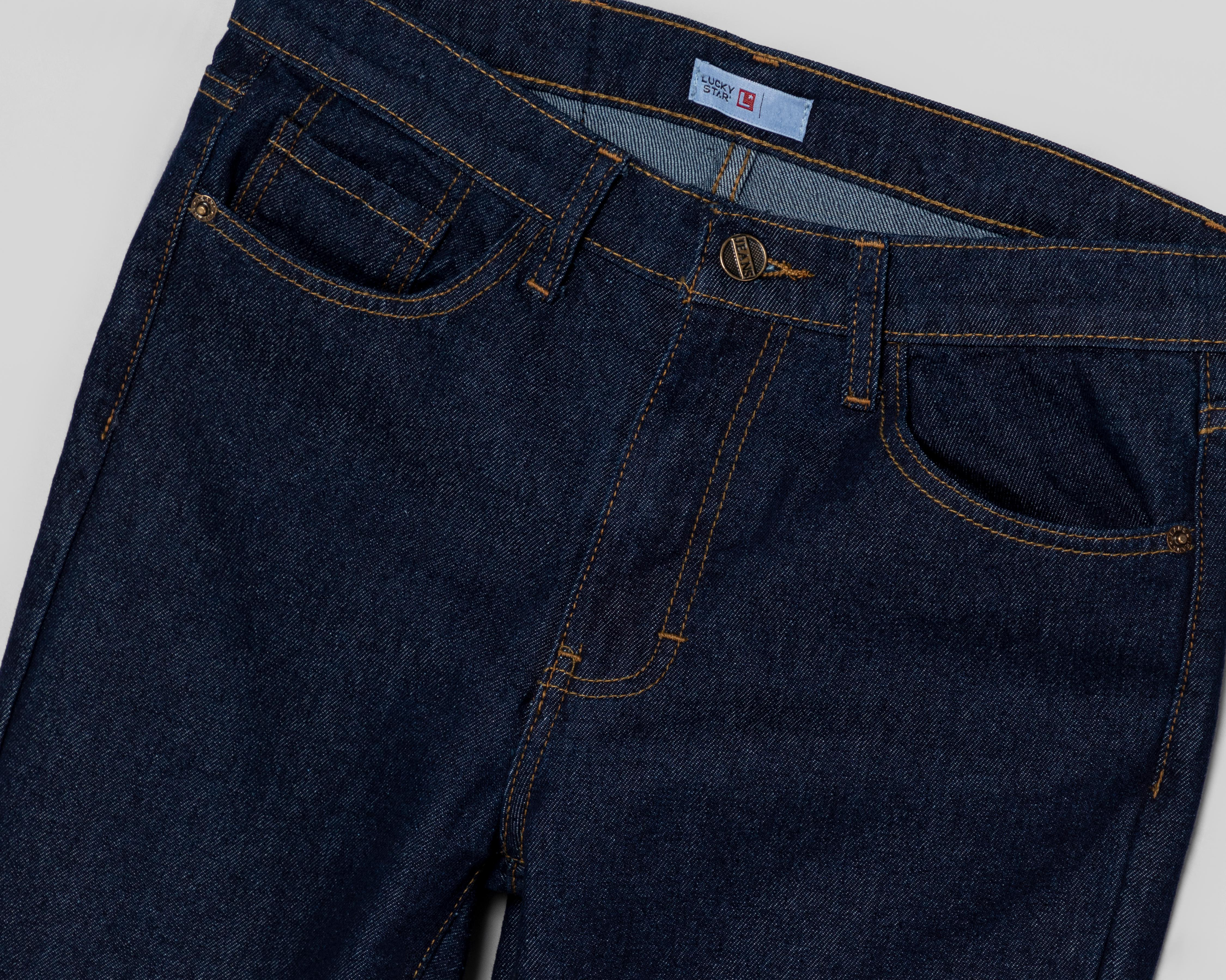 Foto 4 pulgar | Jeans Slim Lucky Star para Hombre