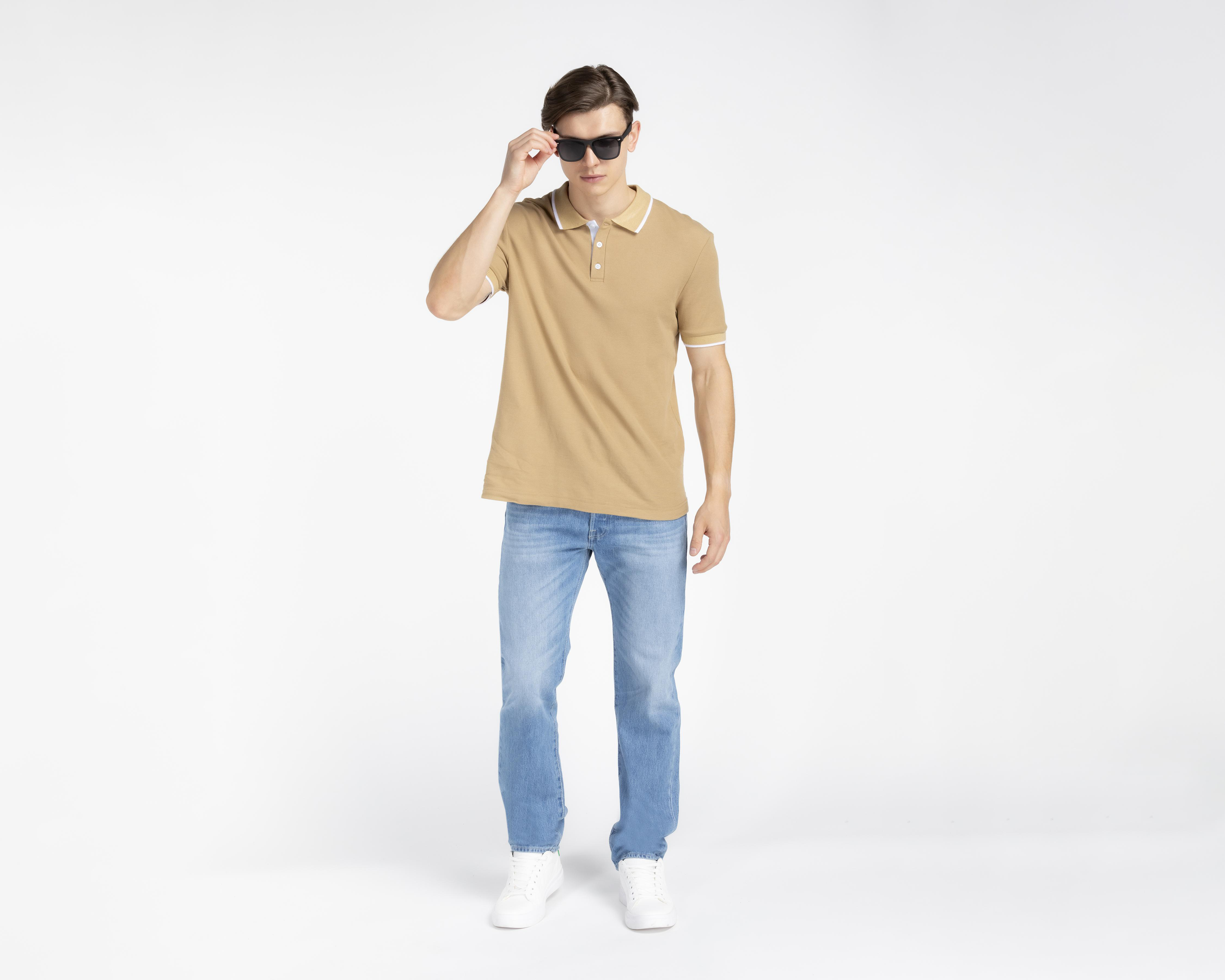 Foto 3 pulgar | Playera Polo Porto Sur para Hombre