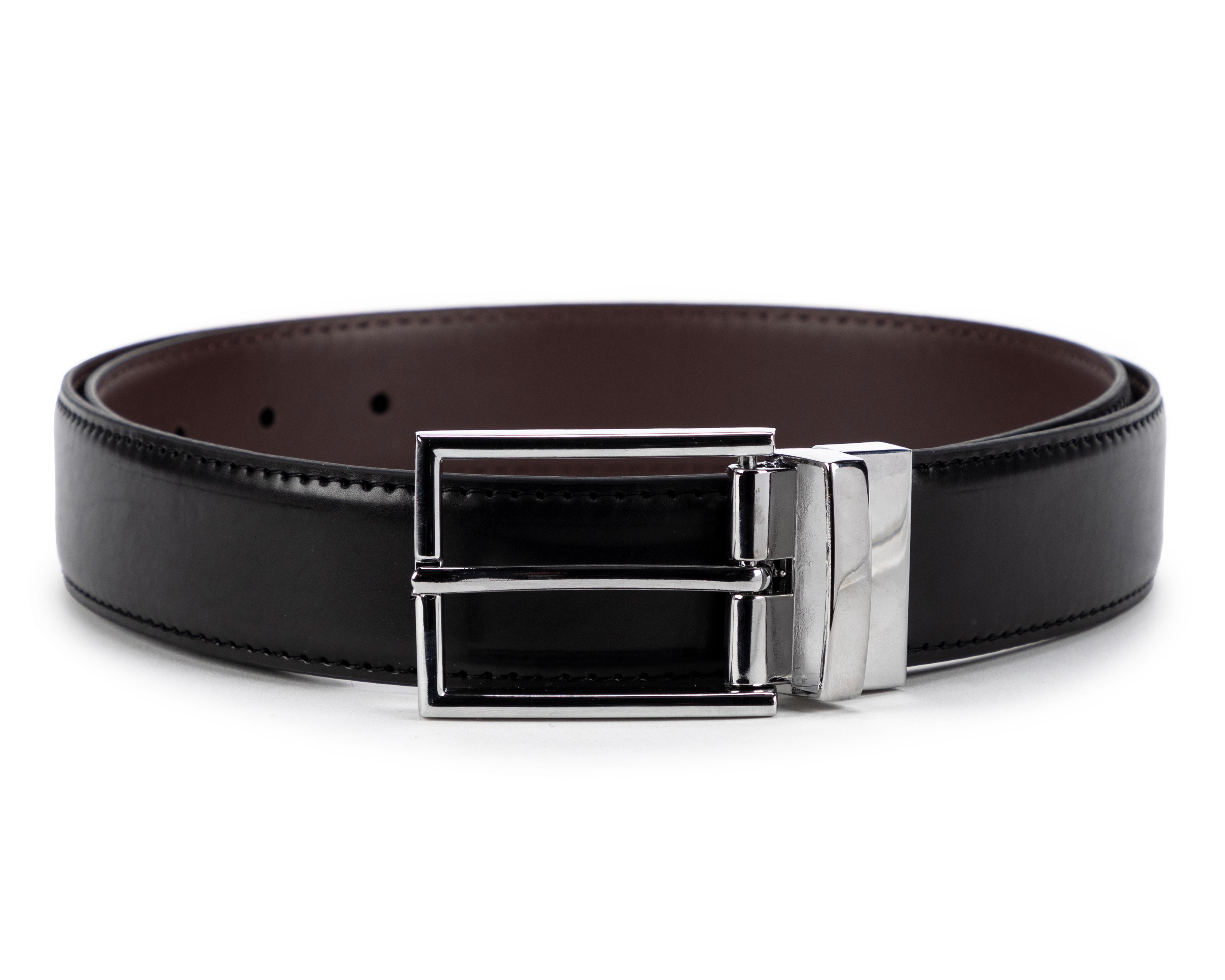 Foto 1 | Cinturón de Cuero para Hombre Freedom Reversible