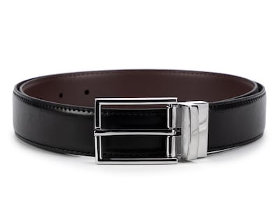 Foto 1 | Cinturón de Cuero para Hombre Freedom Reversible