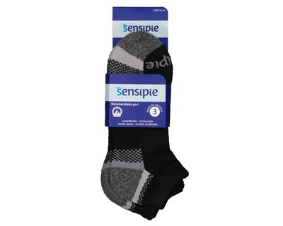 Foto 3 | Calcetines para Personas con Diabetes Sensipie Unisex 3 Pares