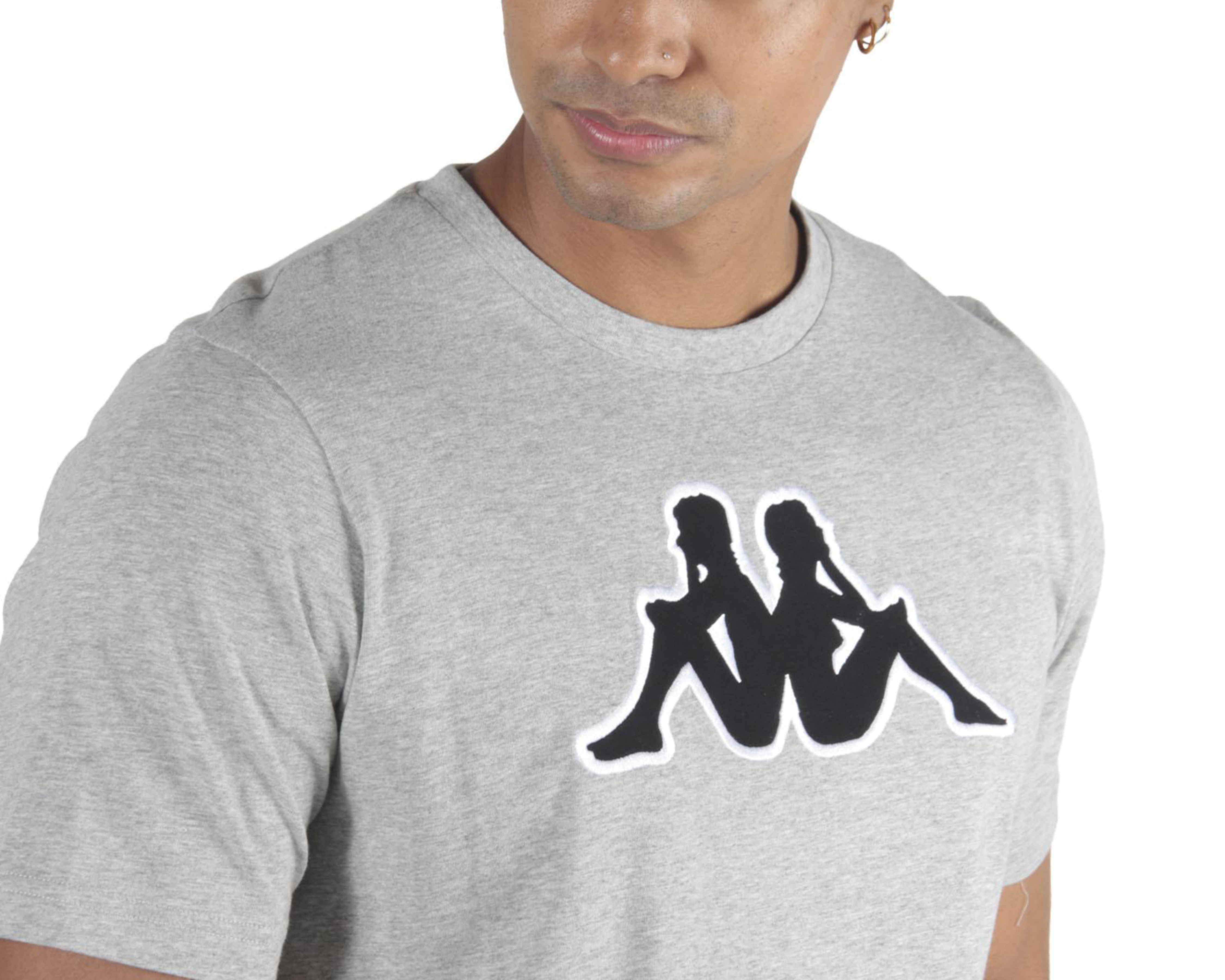 Foto 3 | Playera Kappa Cuello Redondo