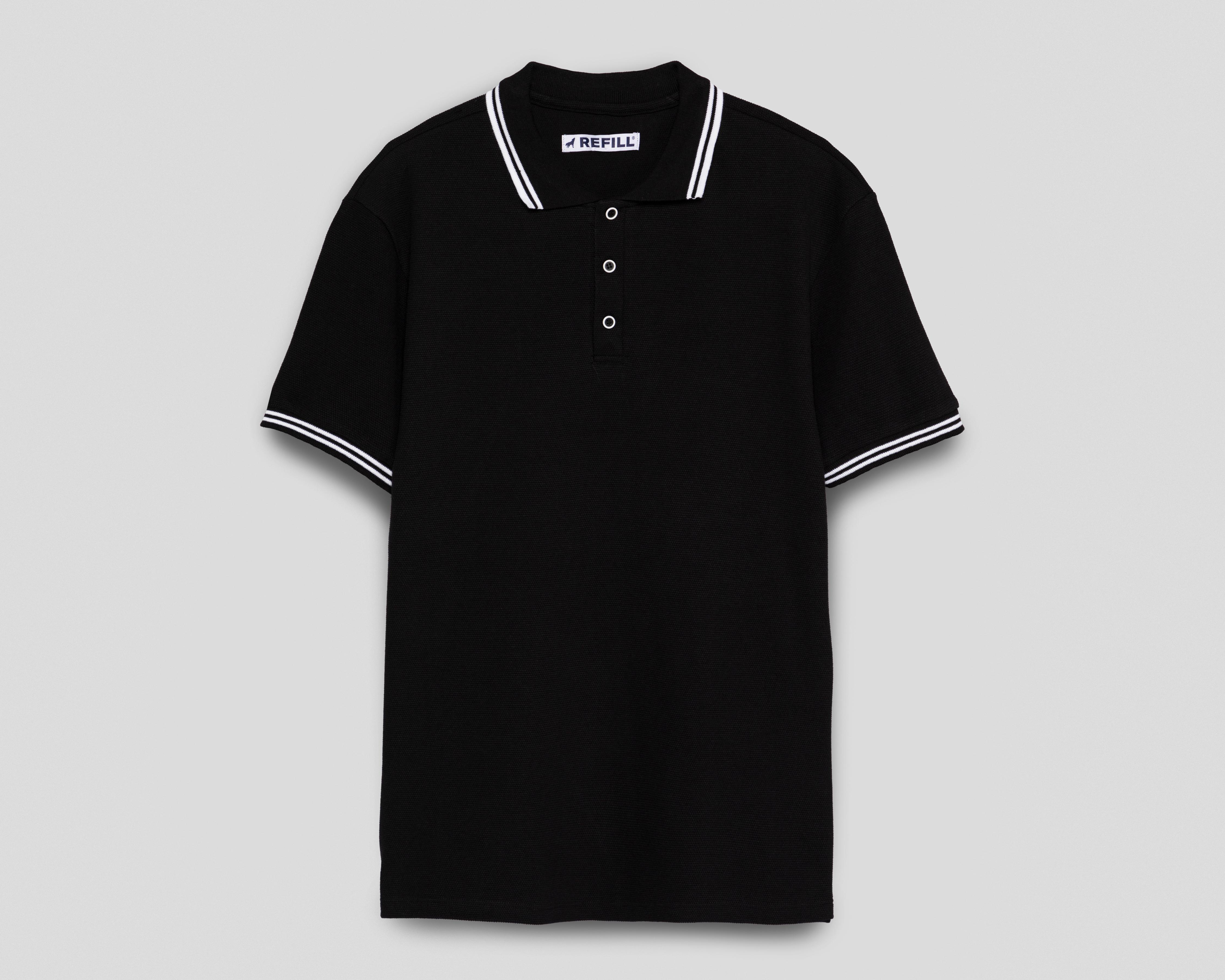 Foto 2 pulgar | Playera Polo Refill Manga Corta para Hombre