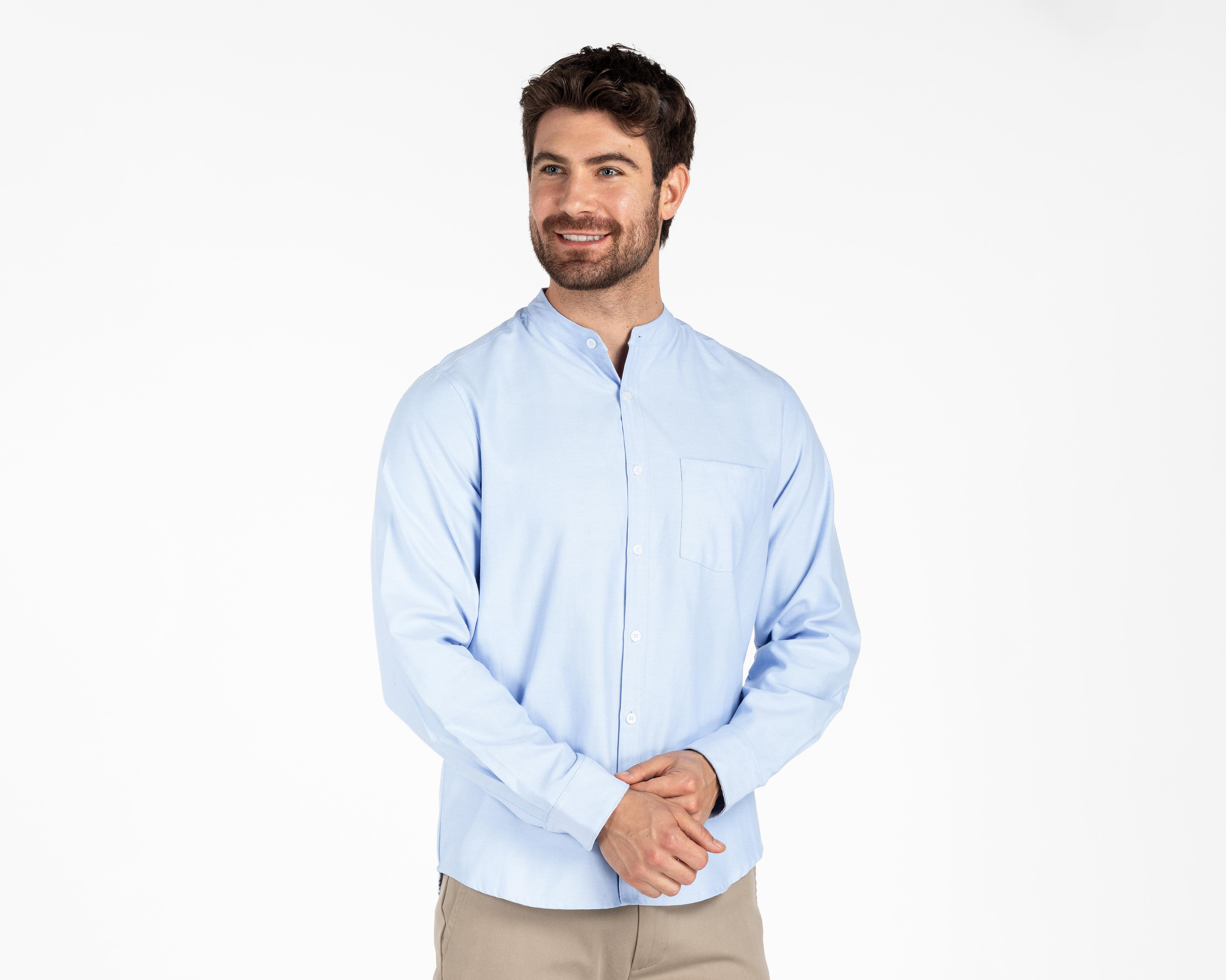 Camisa de Moda Refill Regular Fit Azul $229
