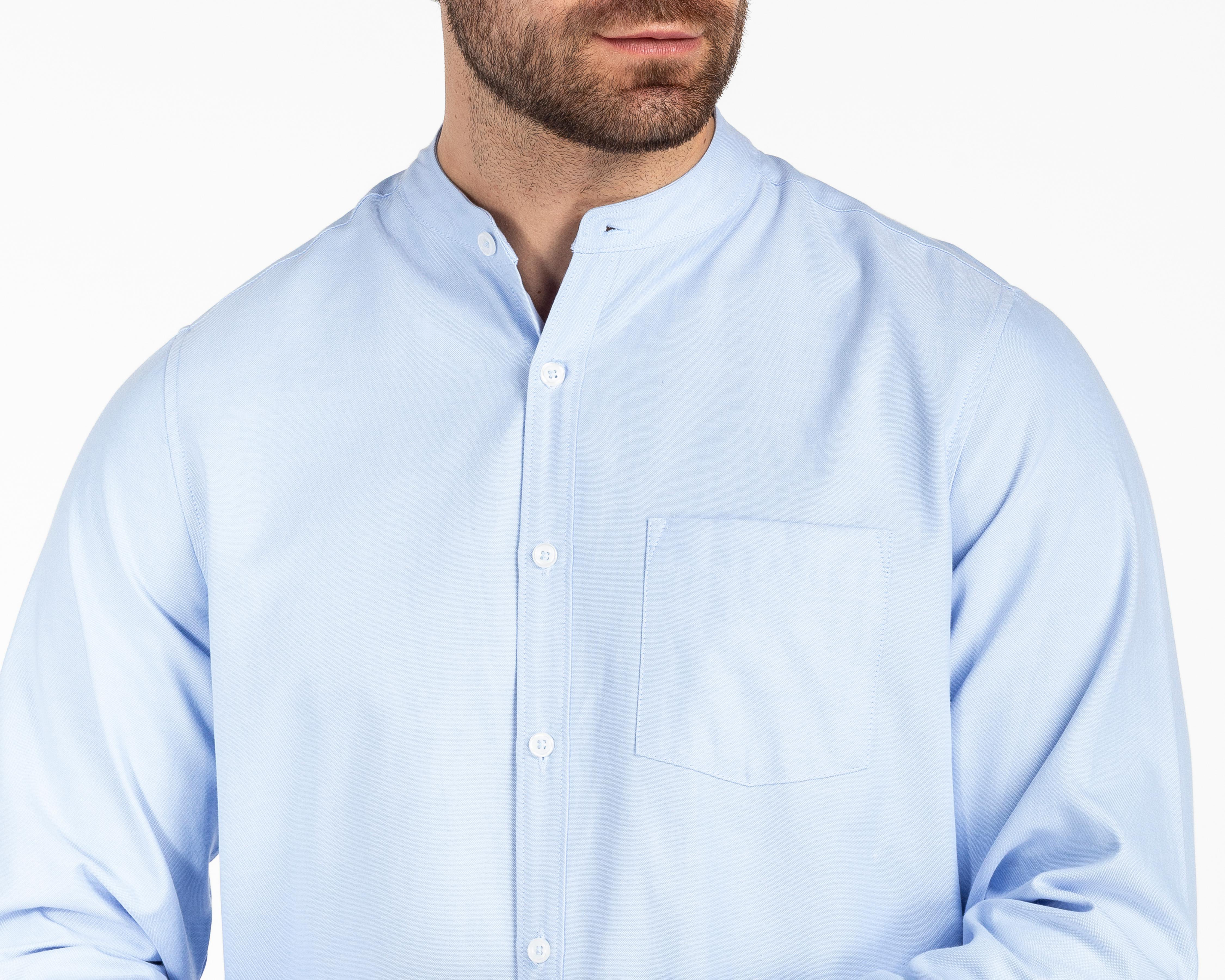 Foto 5 pulgar | Camisa de Moda Refill Regular Fit Azul
