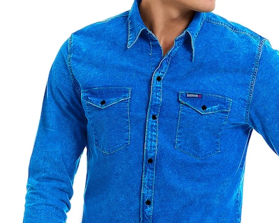Foto 3 | Camisa Casual Buffalo David Bitton Regular Lisa para Hombre