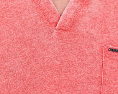 Foto 4 | Playera Cuello V Buffalo David Bitton Blanco para Hombre