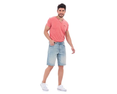 Foto 3 | Short Buffalo David Bitton para Hombre