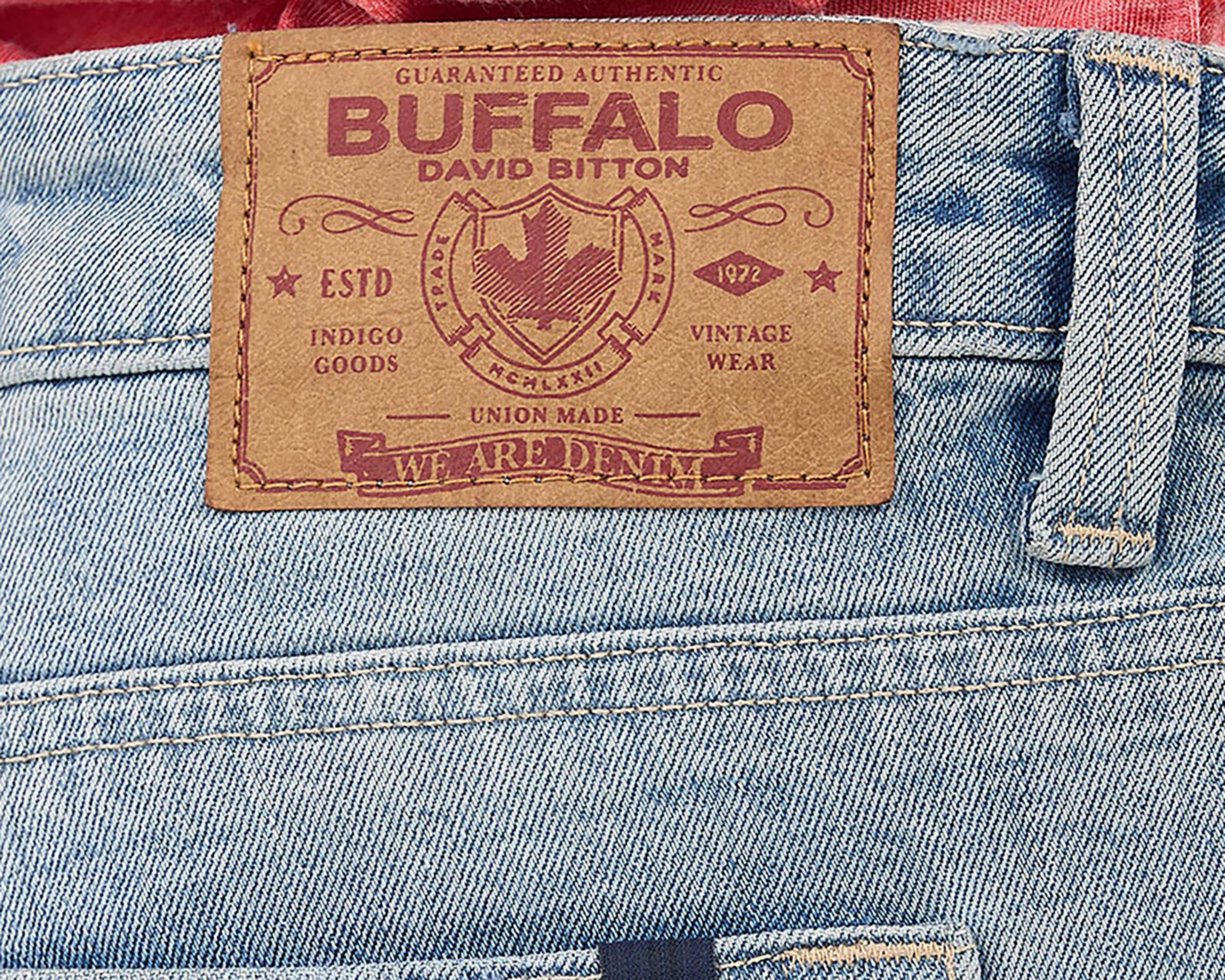 Foto 6 pulgar | Short Buffalo David Bitton para Hombre