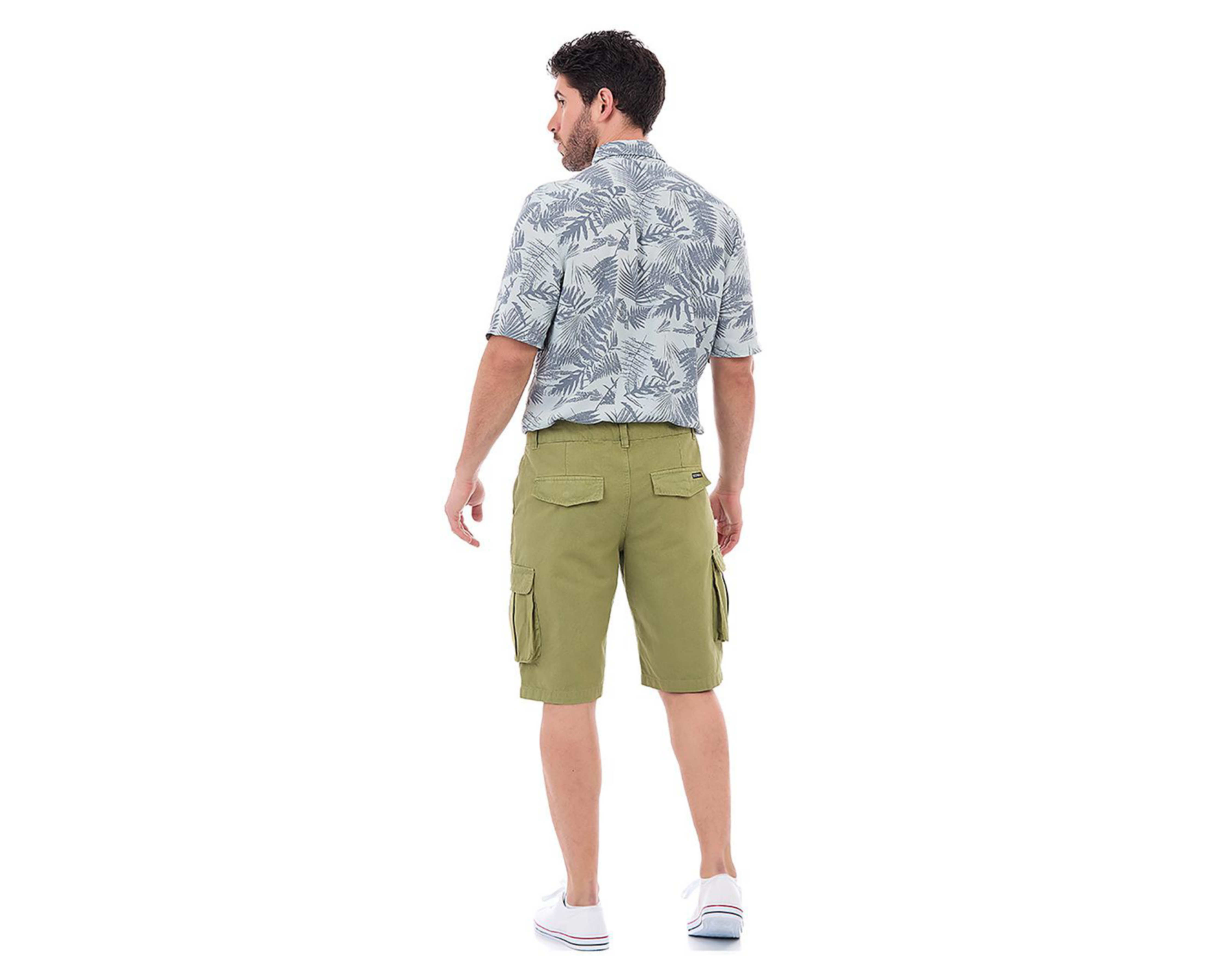 Foto 3 pulgar | Short Buffalo David Bitton para Hombre