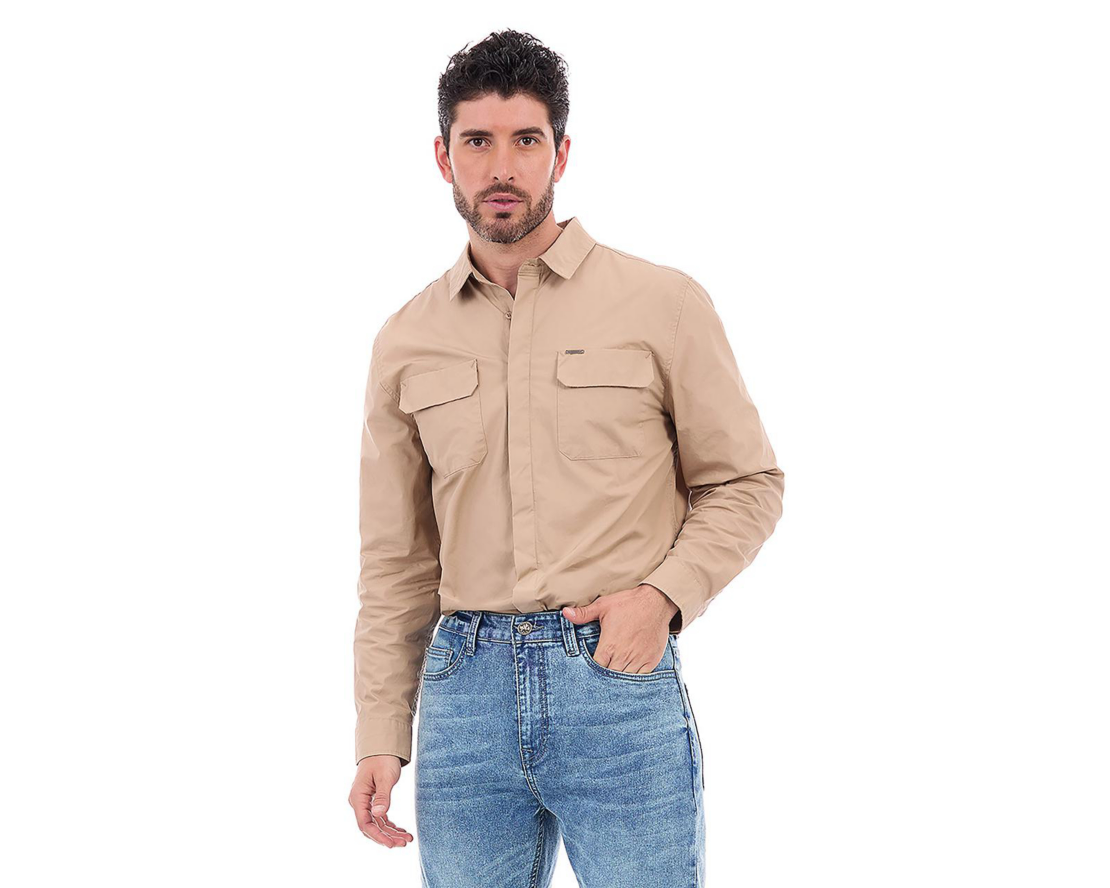 Foto 2 pulgar | Jeans Regular Fit Buffalo David Bitton para Hombre