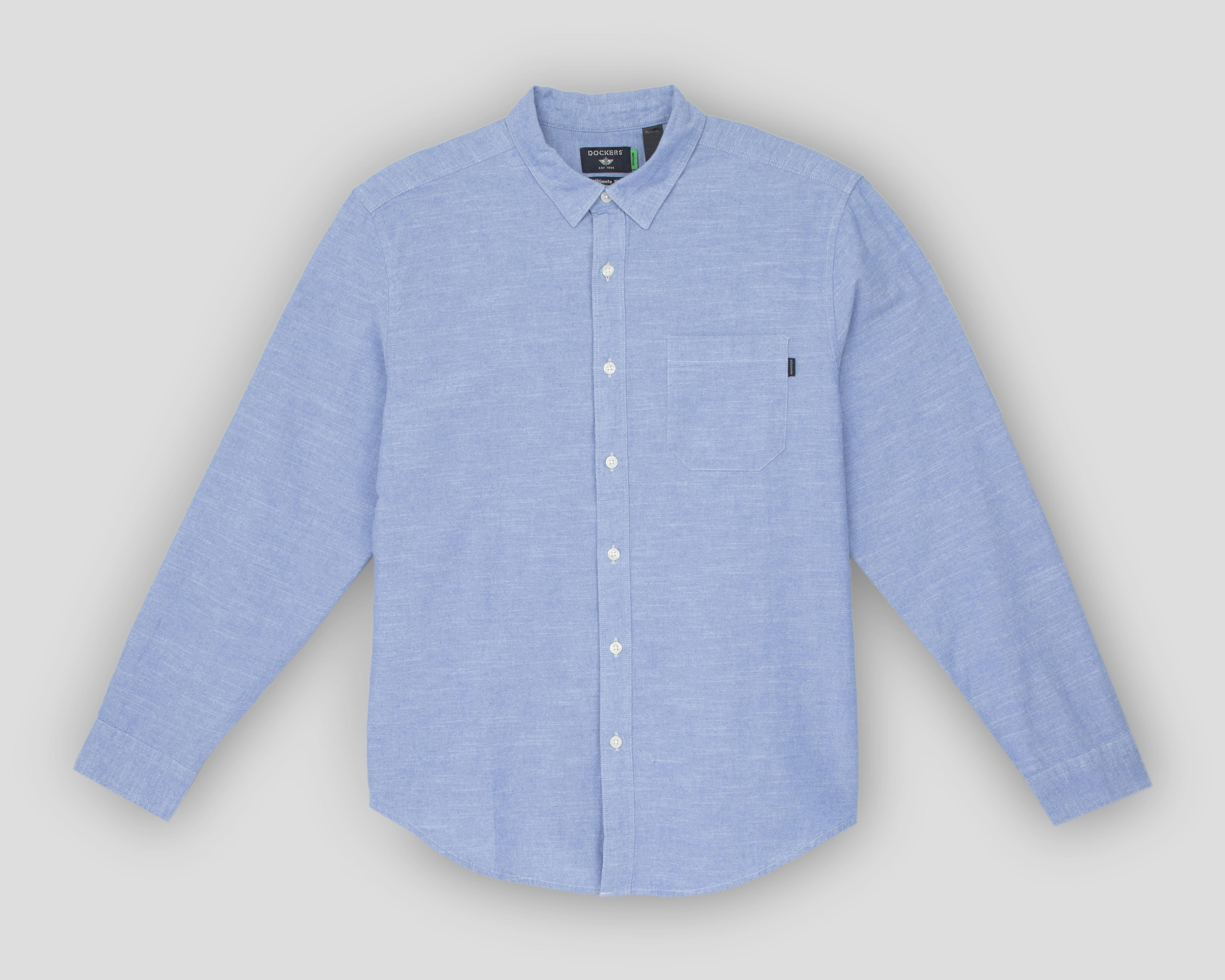 Foto 2 pulgar | Camisa Casual Dockers Regular Lisa para Hombre