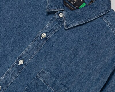 Foto 3 | Camisa Casual de Algodón Dockers Regular Lisa para Hombre