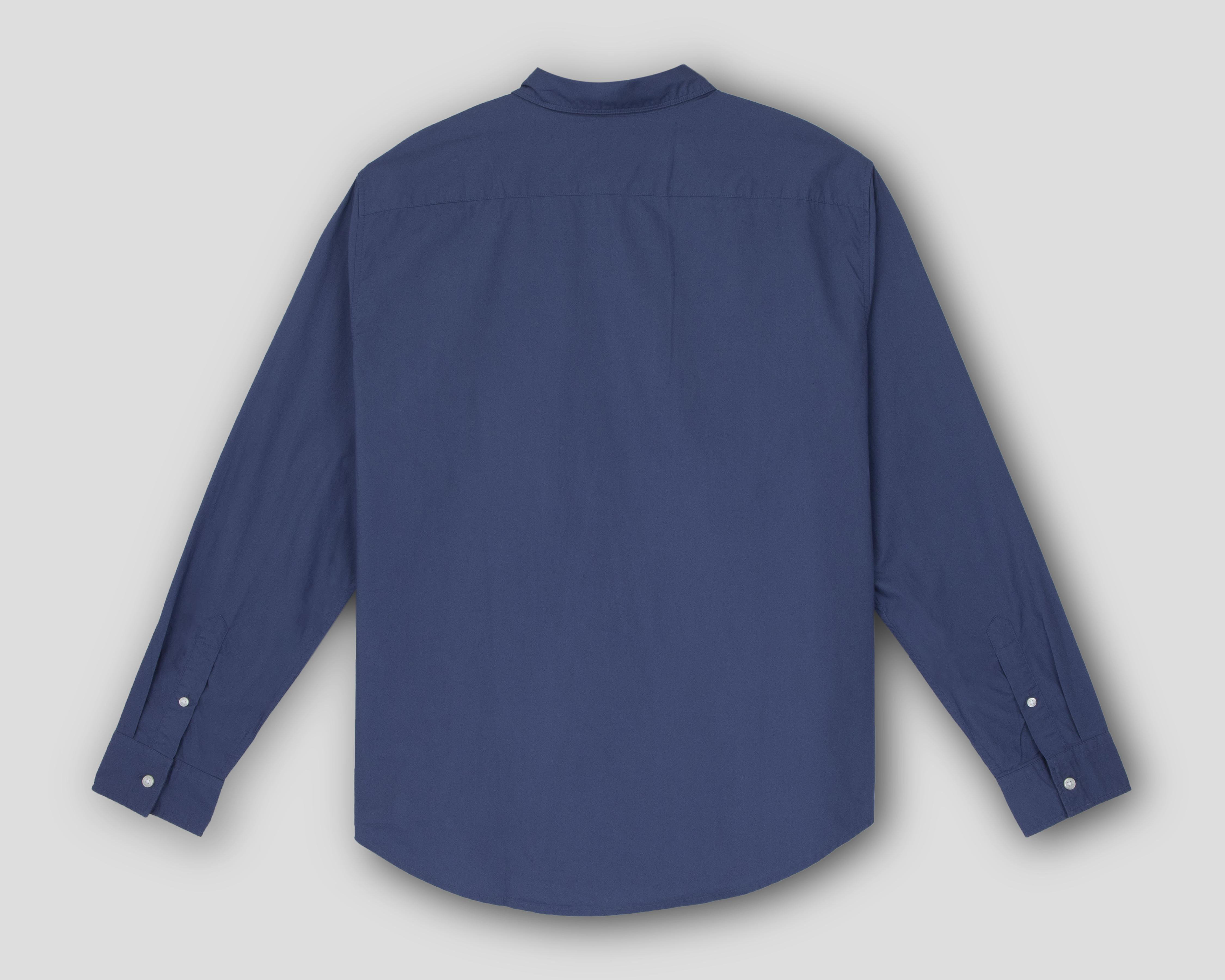 Foto 3 pulgar | Camisa de Vestir de Algodón Dockers Manga Larga Cuello Americano para Hombre