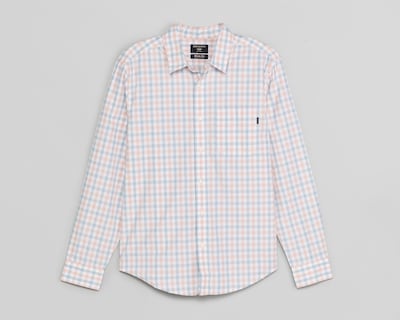 Foto 1 | Camisa Casual de Algodón Dockers Regular Fit a Cuadros para Hombre