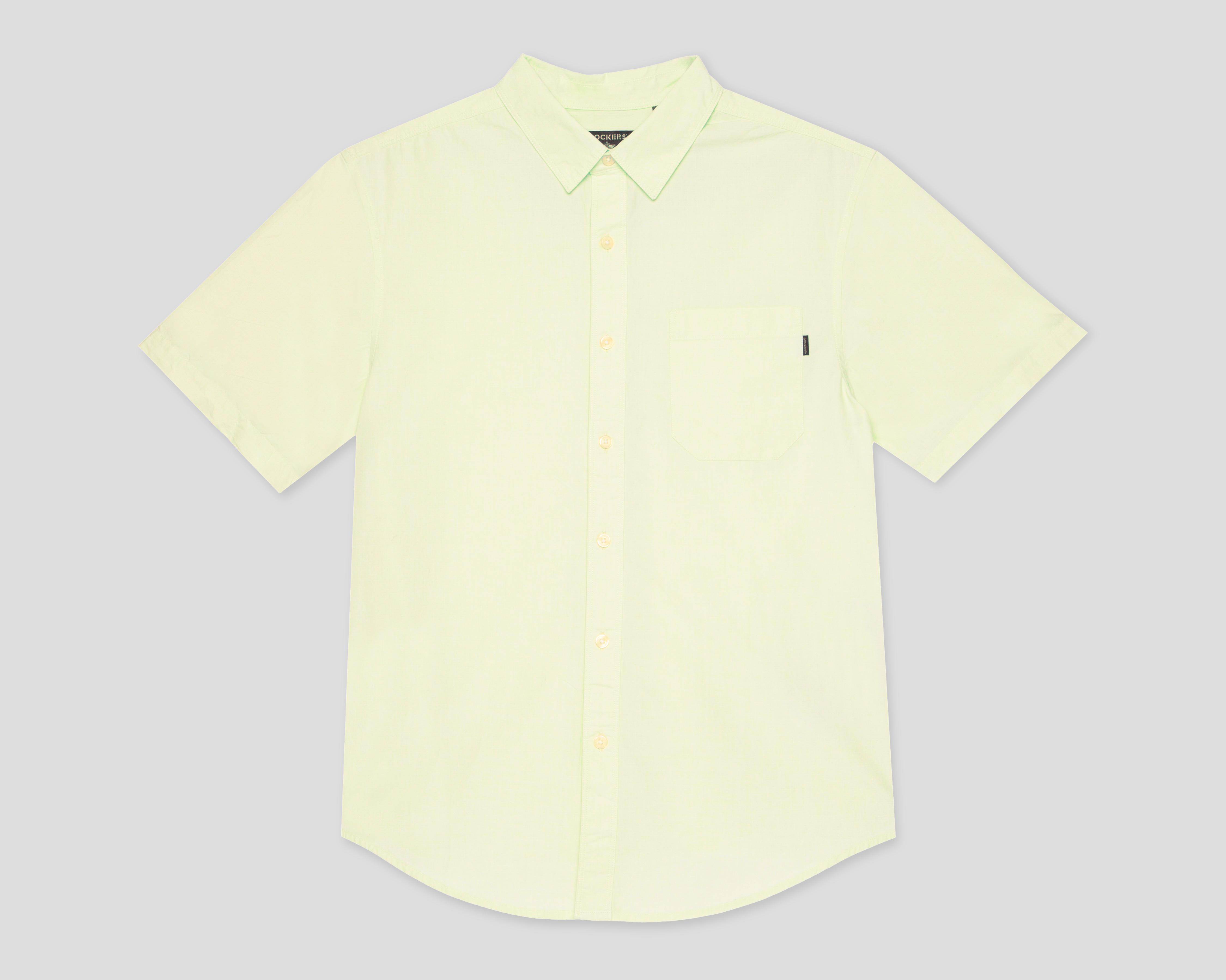 Foto 2 pulgar | Camisa Casual de Algodón Dockers Regular Lisa para Hombre