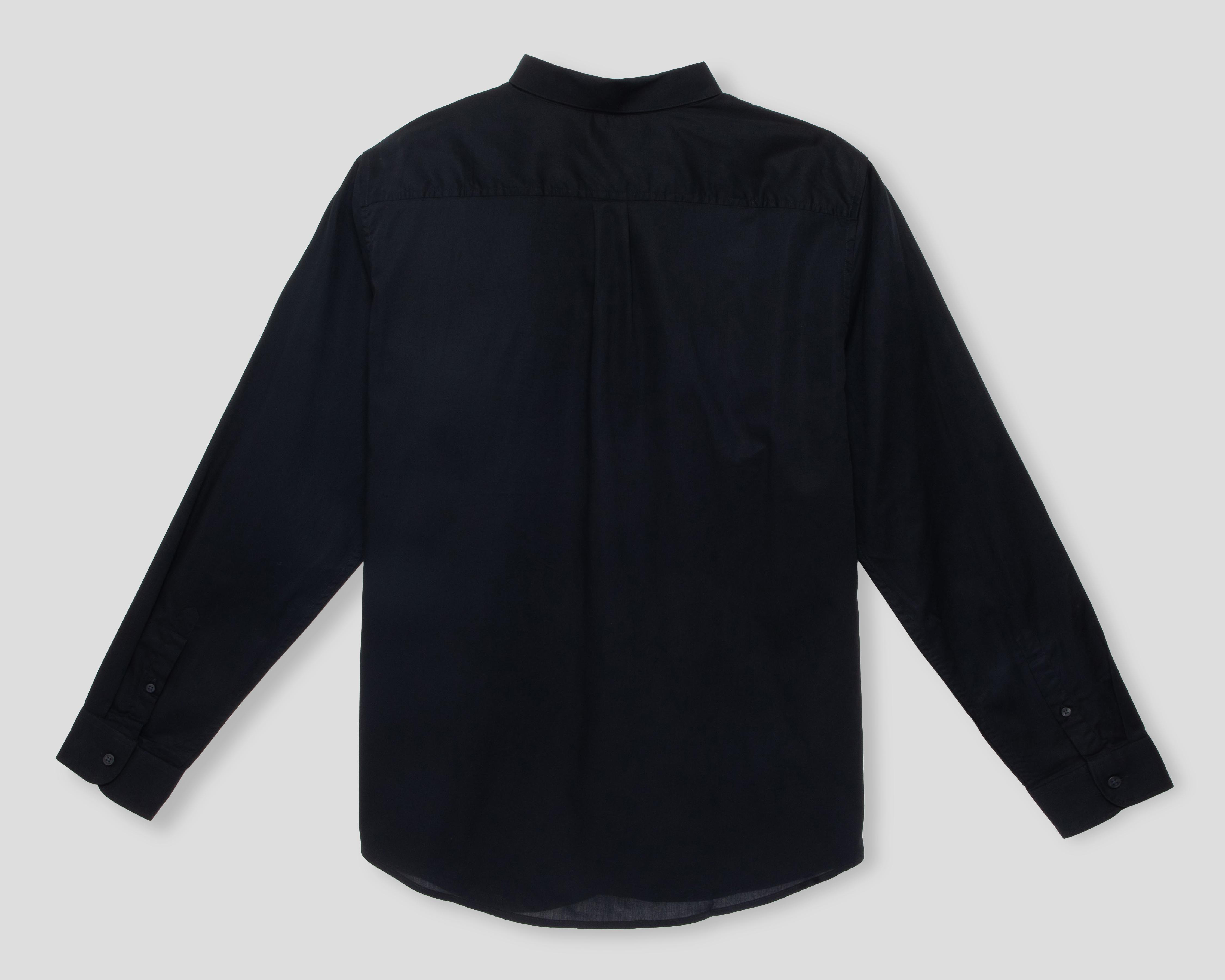 Foto 3 pulgar | Camisa de Vestir Dockers Manga Larga Cuello Americano Lisa para Hombre
