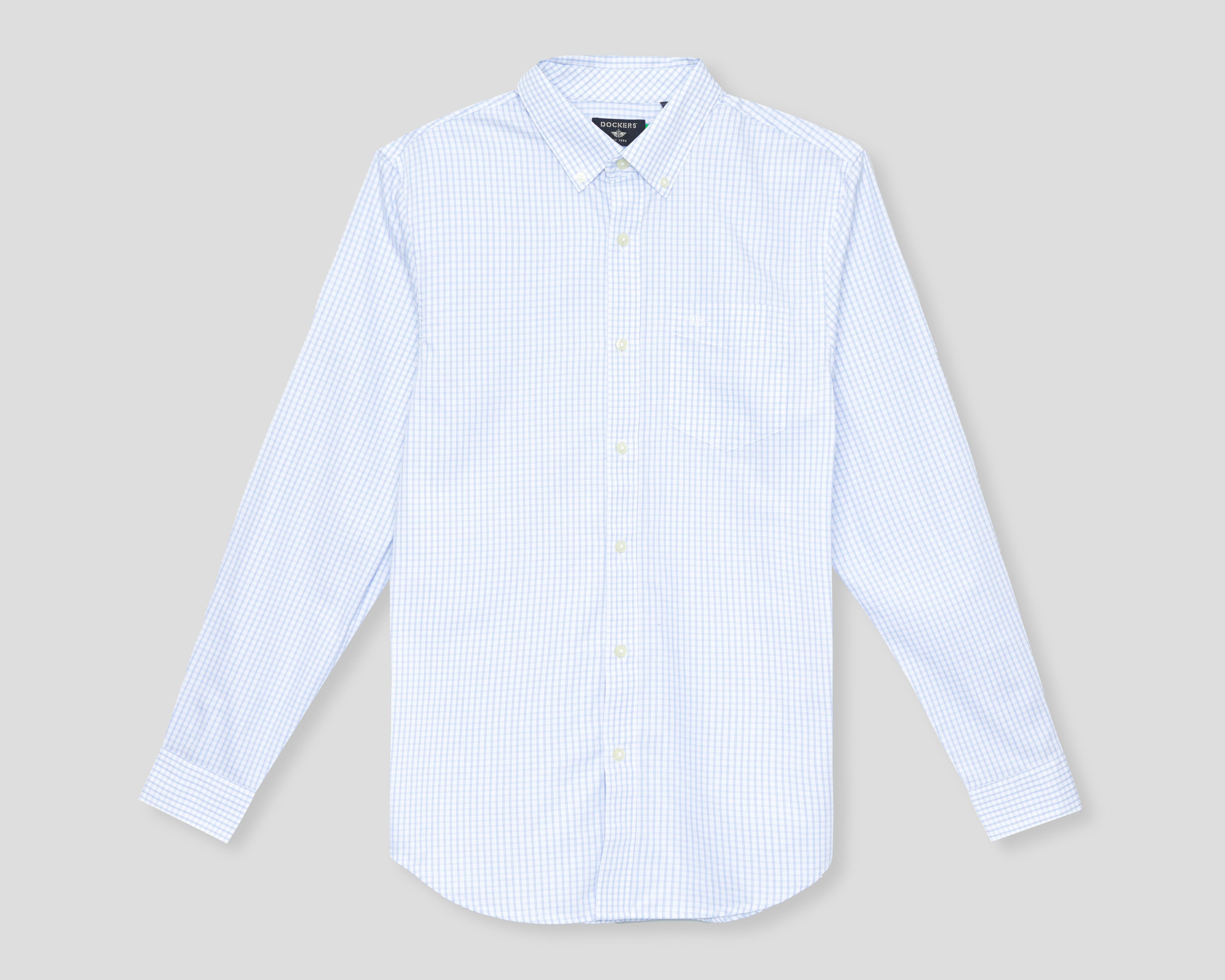 Foto 2 pulgar | Camisa Casual de Algodón Dockers Regular a Cuadros para Hombre