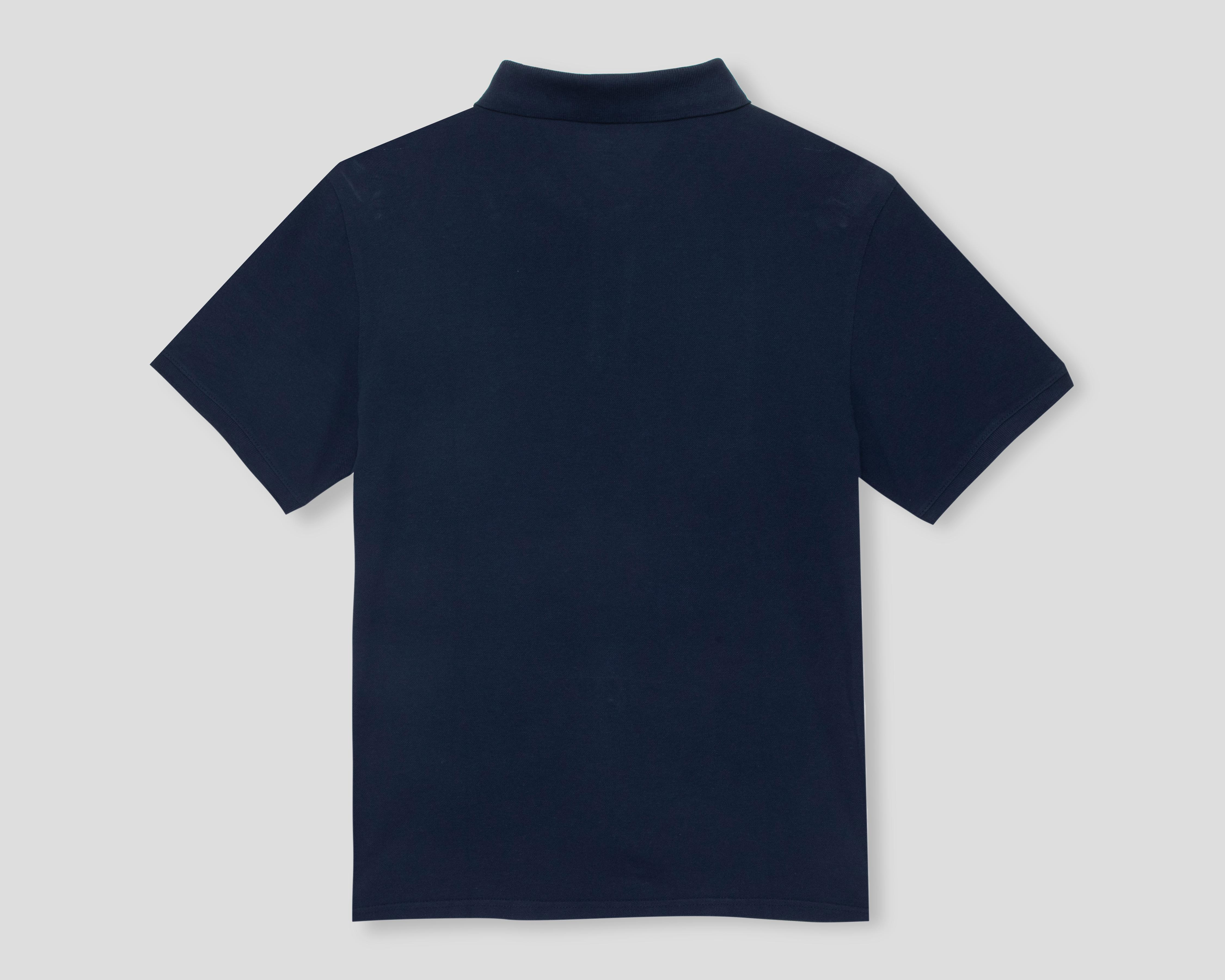 Foto 3 pulgar | Playera Polo Dockers Azul para Hombre