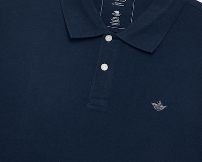 Foto 3 | Playera Polo Dockers Azul para Hombre