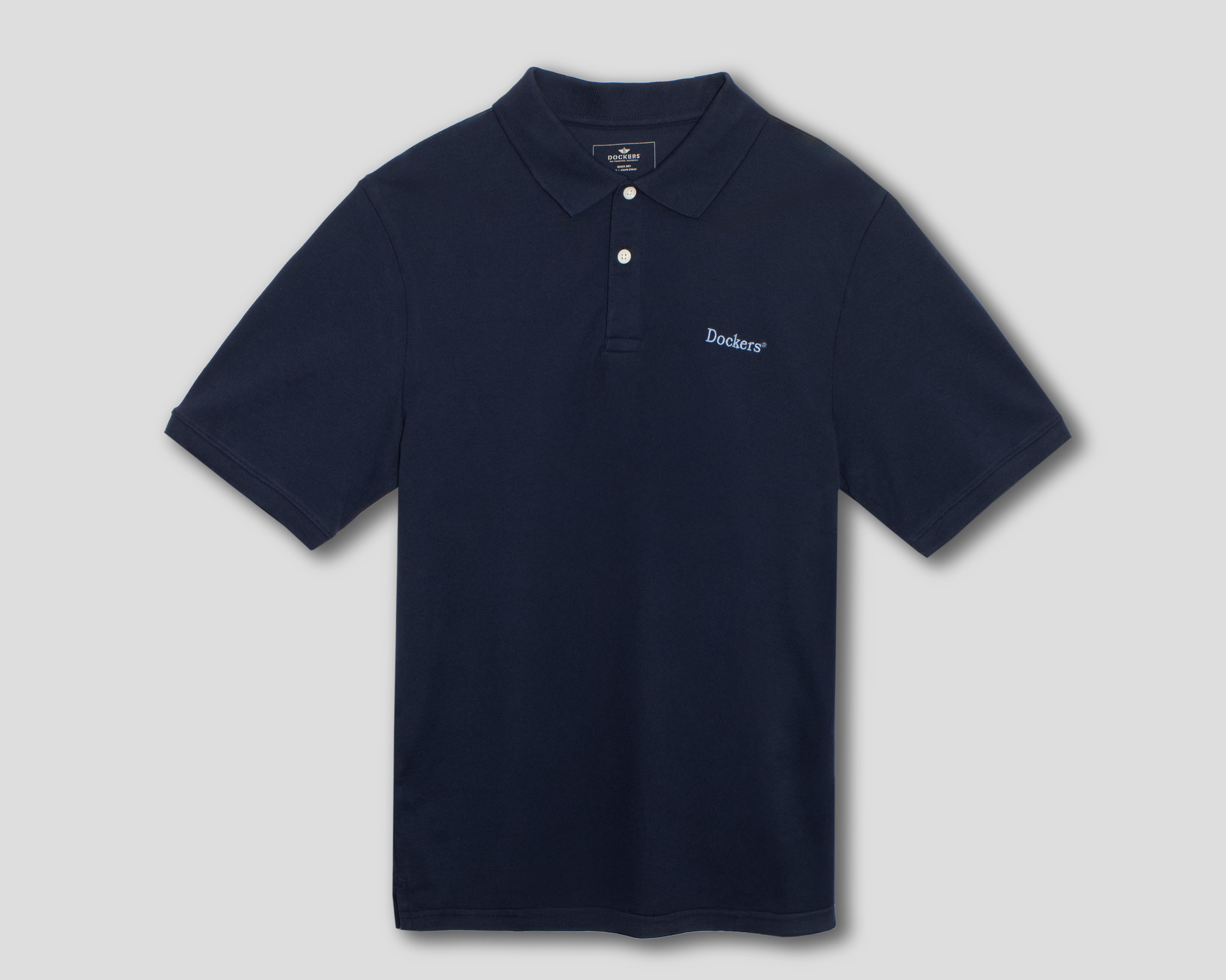 Playera Polo Dockers Azul Marino para Hombre
