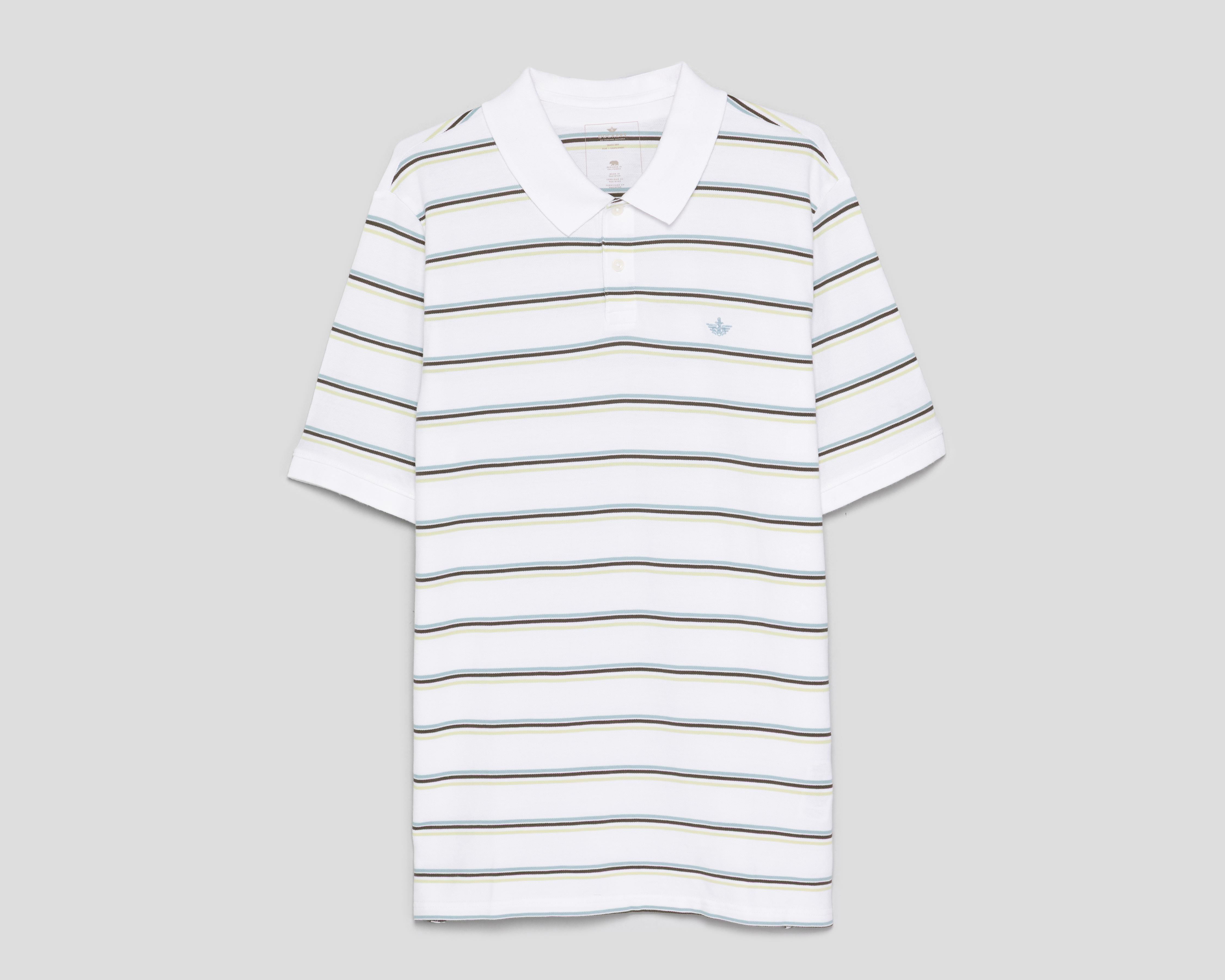 Playera Polo Dockers Blanca para Hombre