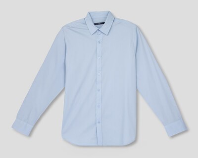 Foto 1 | Camisa de Vestir Oggi Manga Larga Cuello Americano