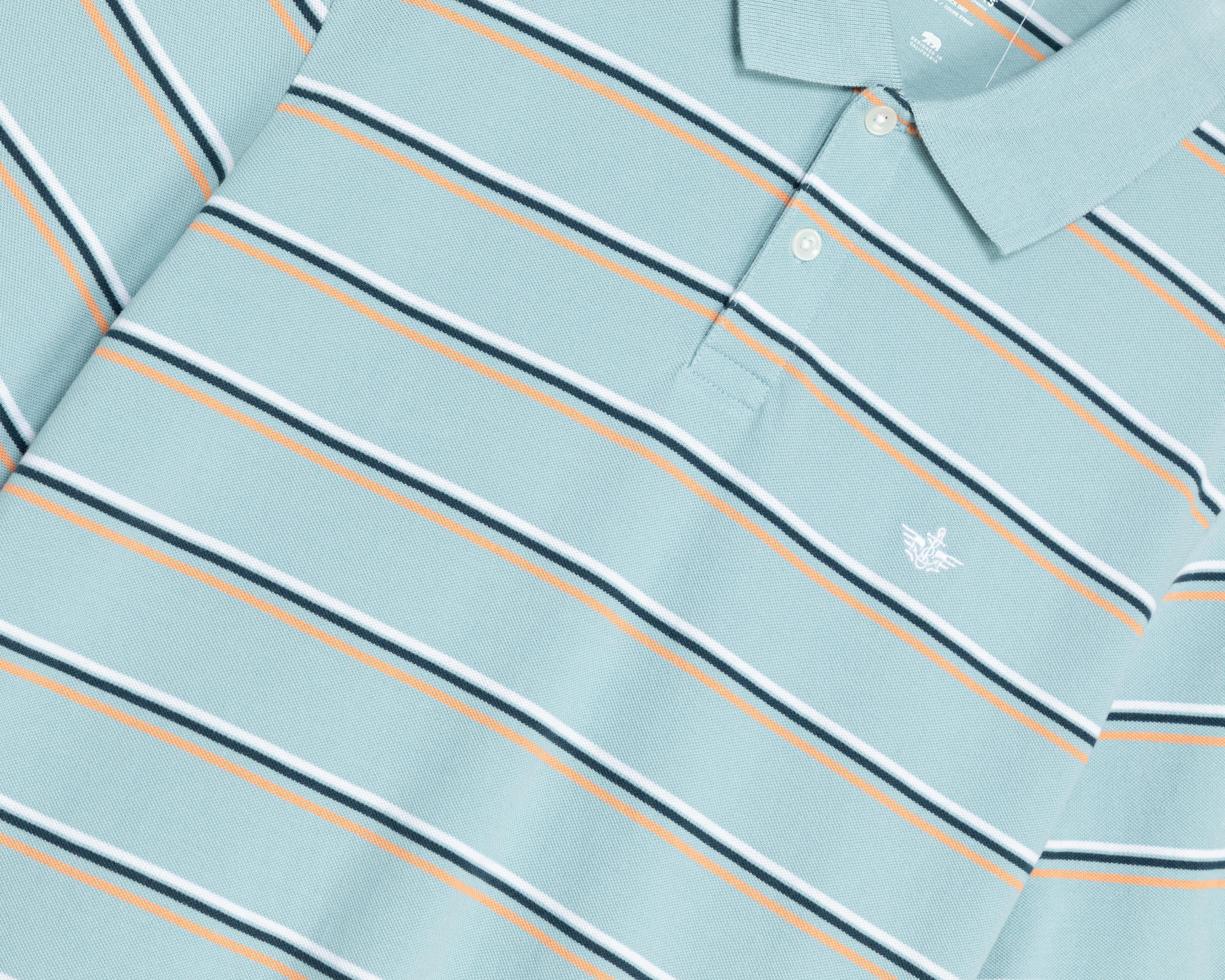 Foto 4 pulgar | Playera Polo Dockers Azul para Hombre