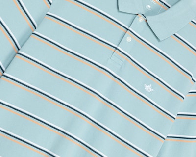 Foto 3 | Playera Polo Dockers Azul para Hombre