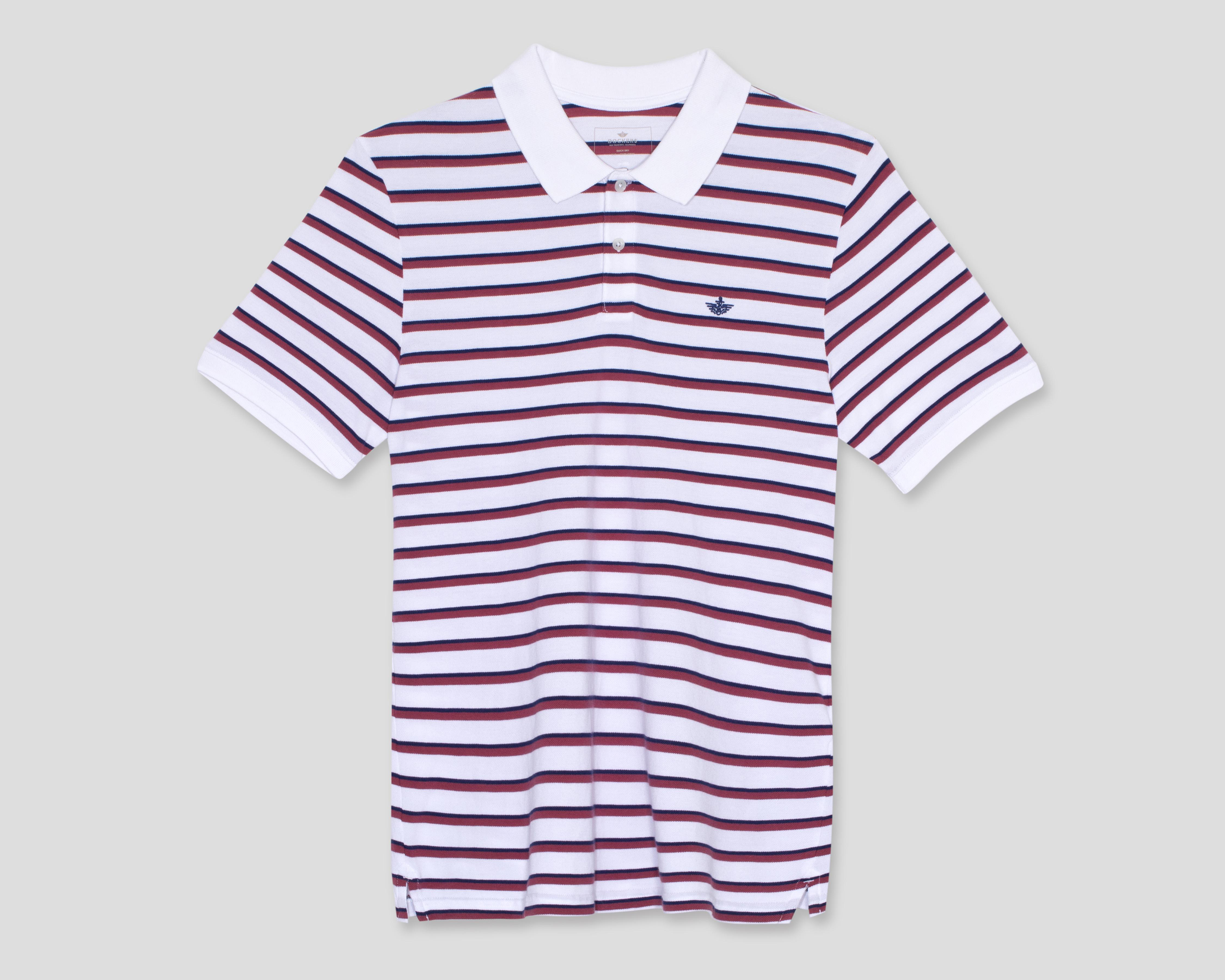 Foto 1 | Playera Polo Dockers Blanca para Hombre