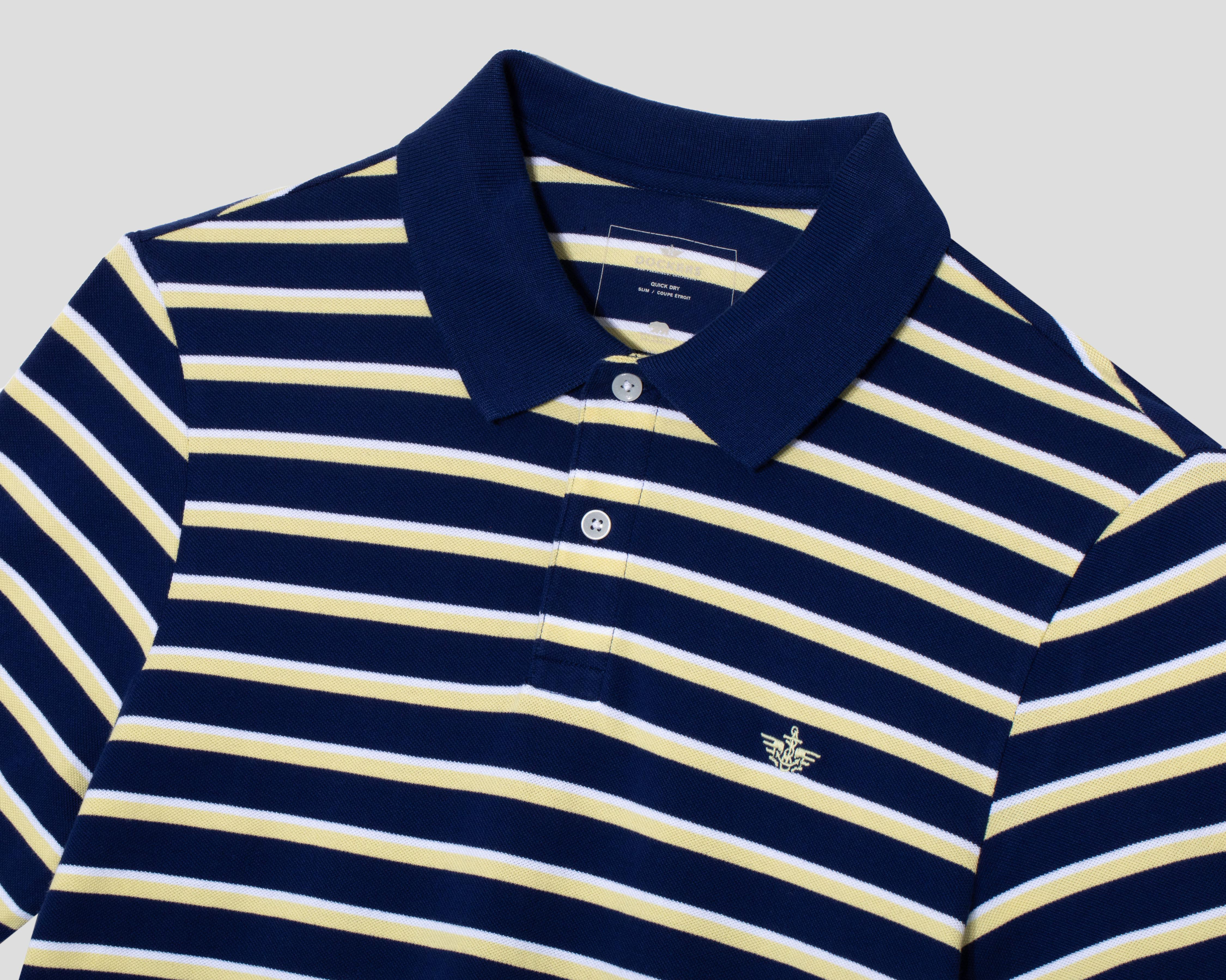 Foto 3 | Playera Polo Dockers Azul Marino para Hombre