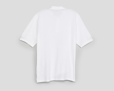 Foto 2 | Playera Polo Dockers Cuello Mao Blanca para Hombre
