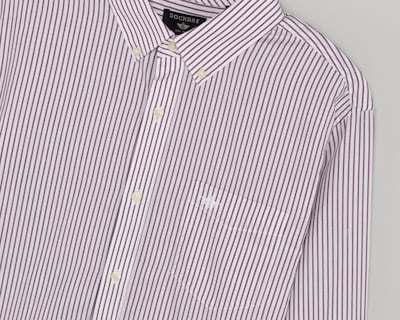 Foto 3 | Camisa Casual de Algodón Dockers Classic Fit a Rayas para Hombre