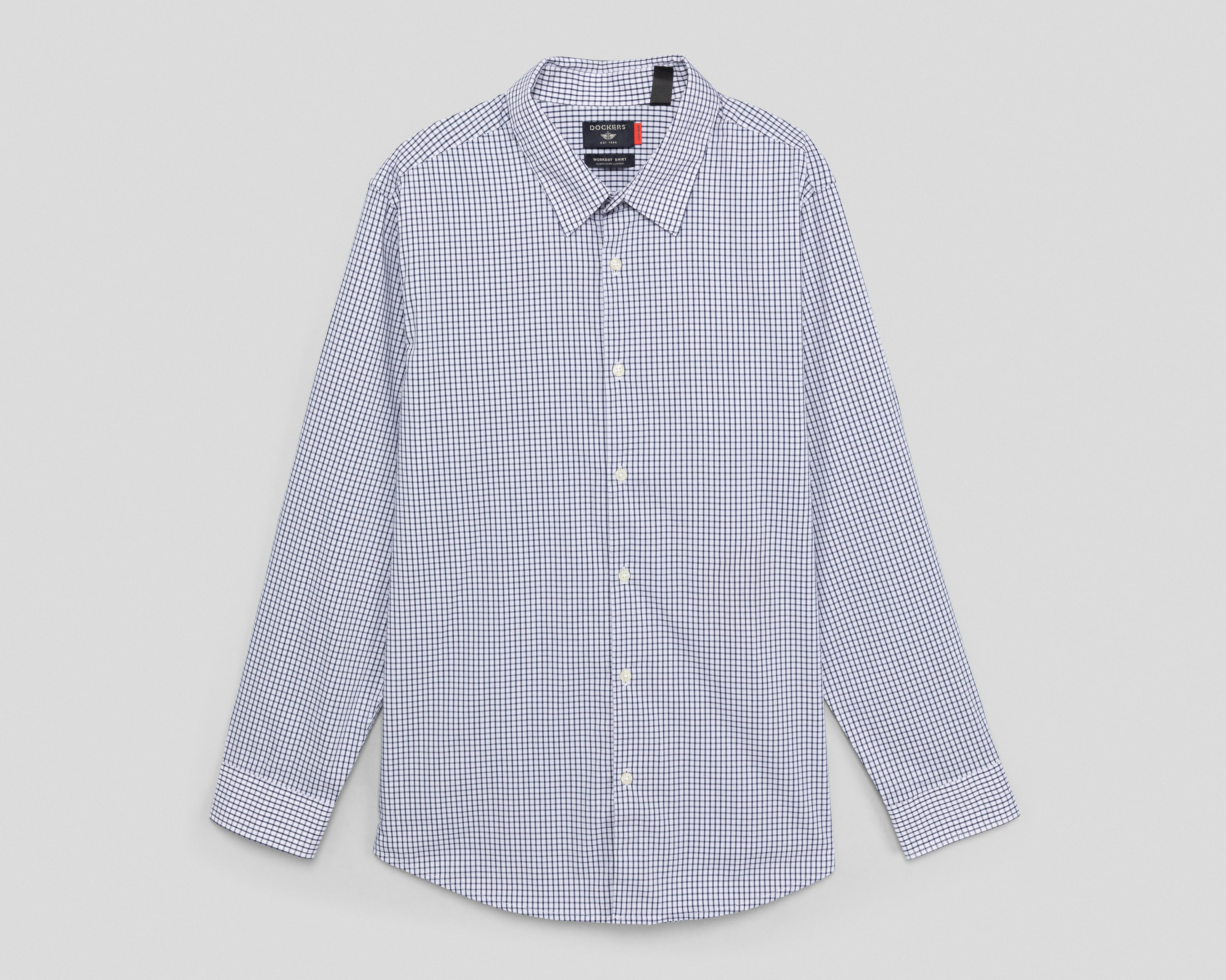 Foto 1 | Camisa Casual Dockers Regular a Cuadros para Hombre