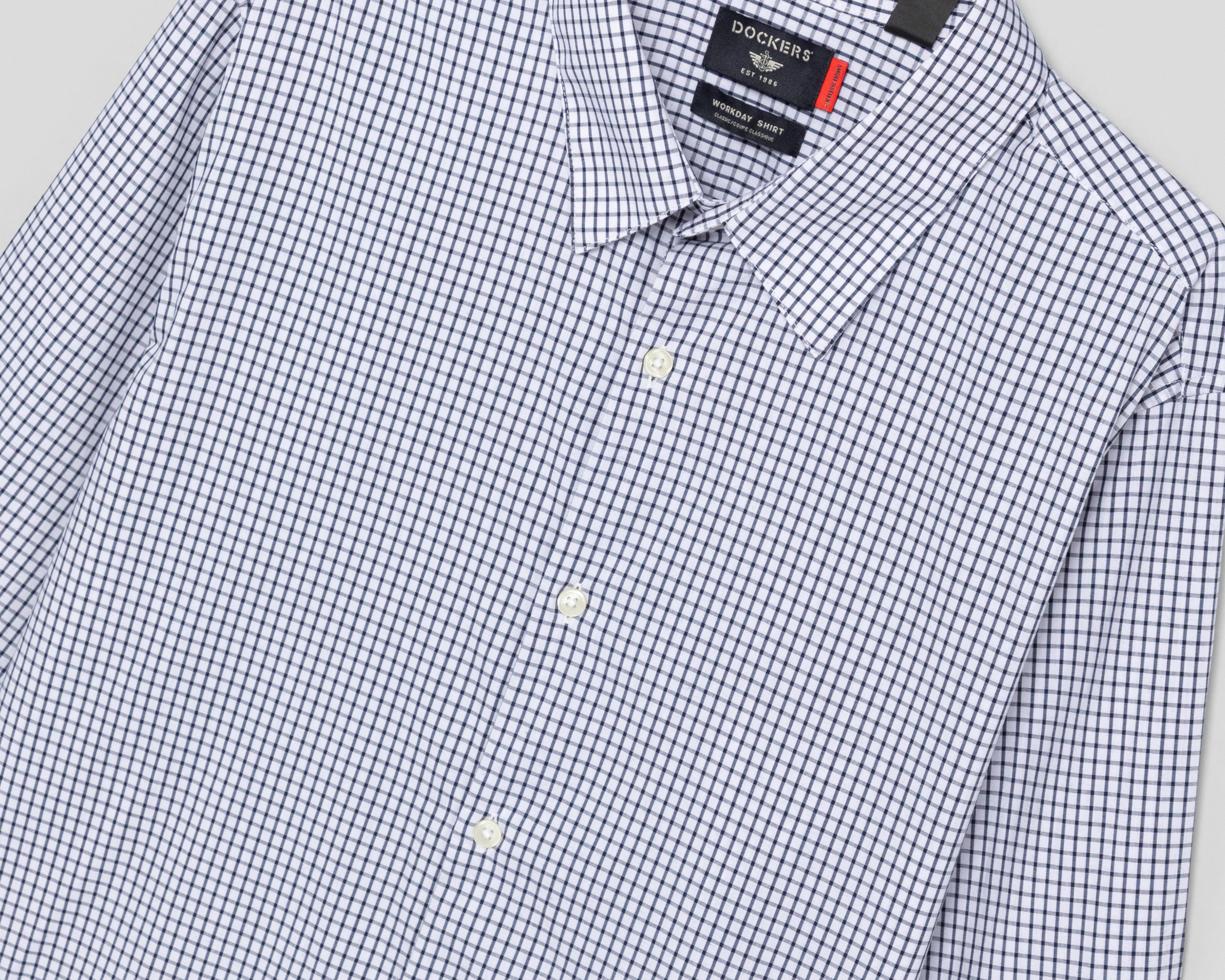 Foto 3 | Camisa Casual Dockers Regular a Cuadros para Hombre