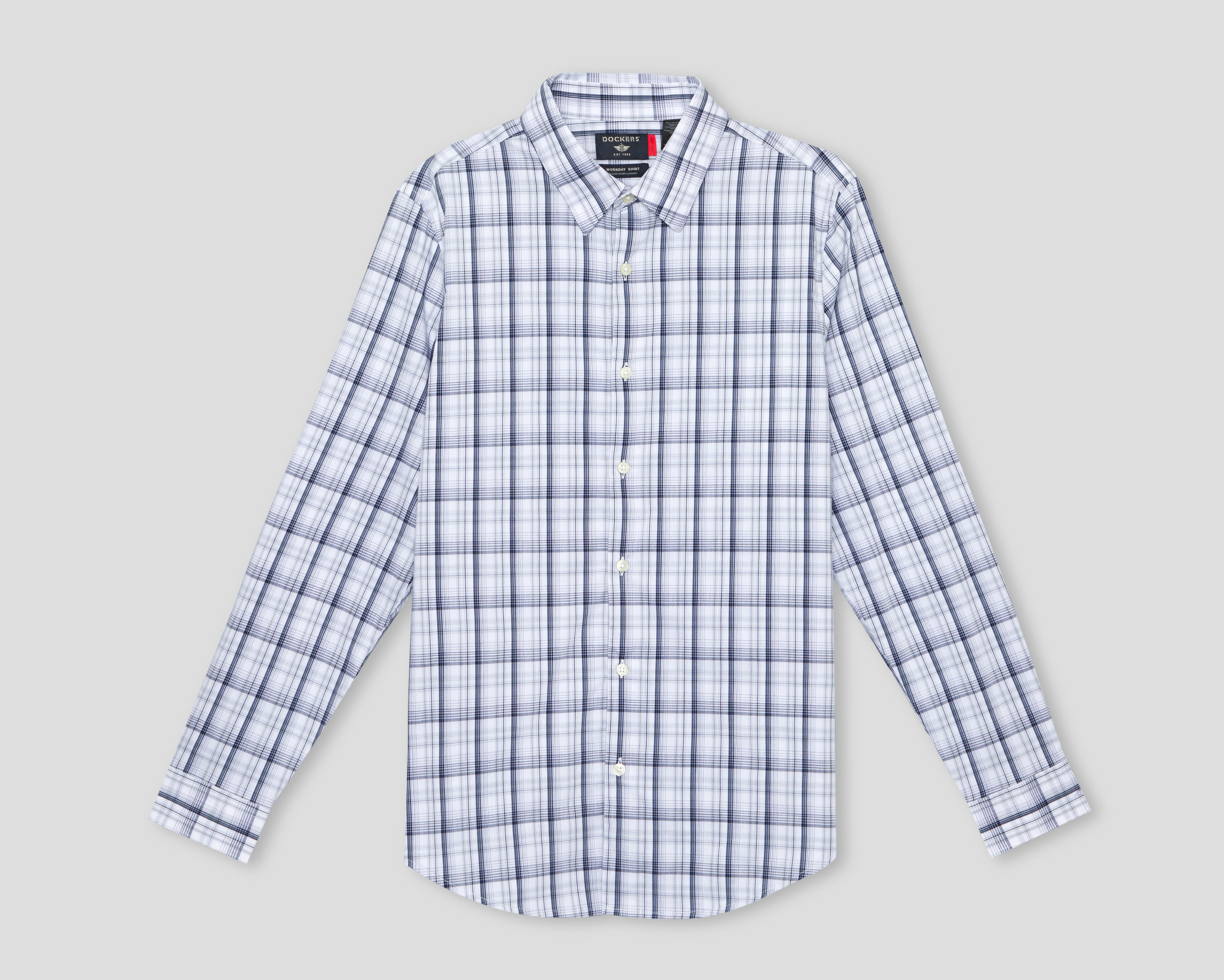 Foto 2 pulgar | Camisa Casual Dockers Classic Fit de Cuadros para Hombre