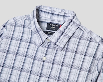 Foto 3 | Camisa Casual Dockers Classic Fit de Cuadros para Hombre