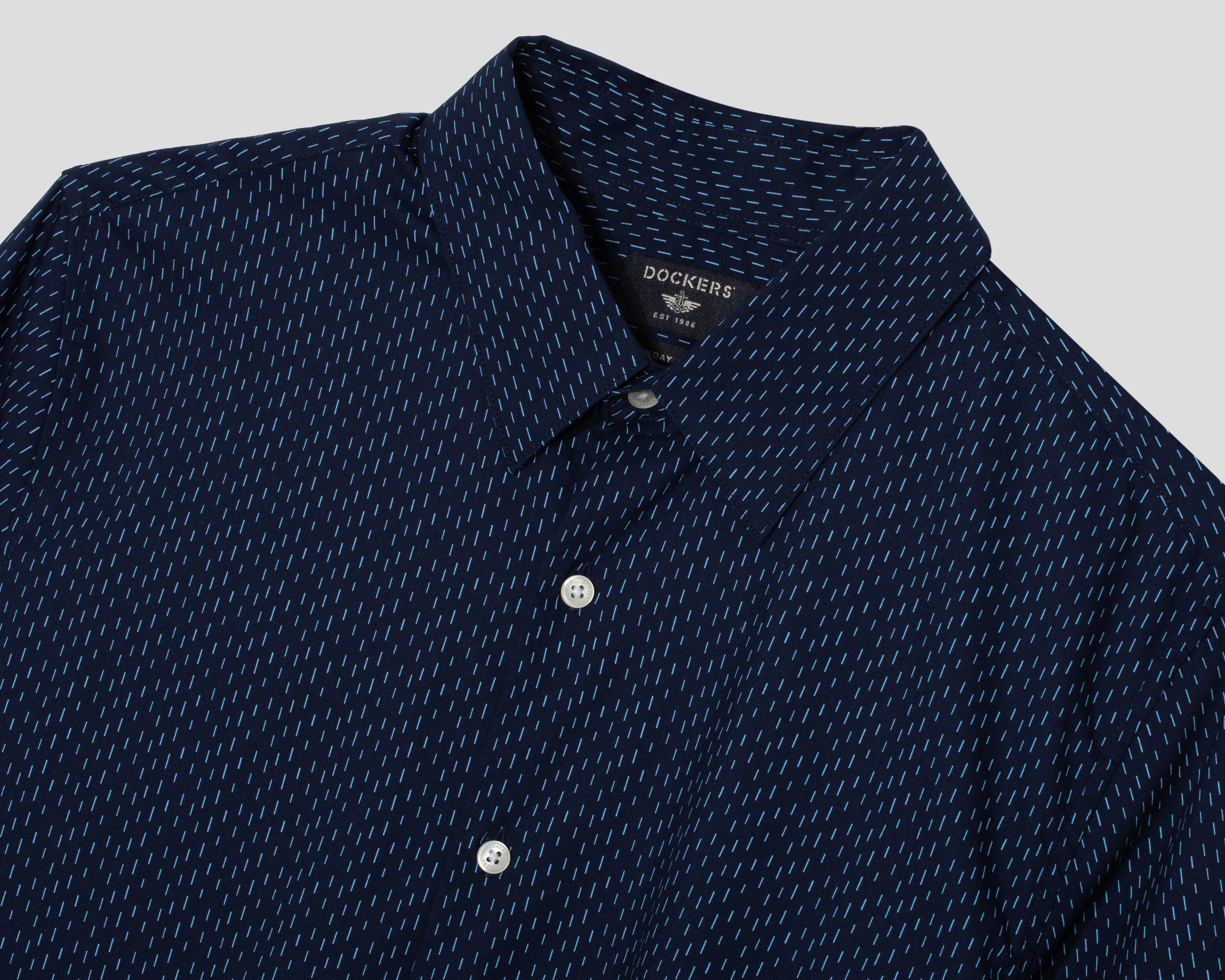Foto 3 | Camisa Casual Dockers Regular Estampada para Hombre